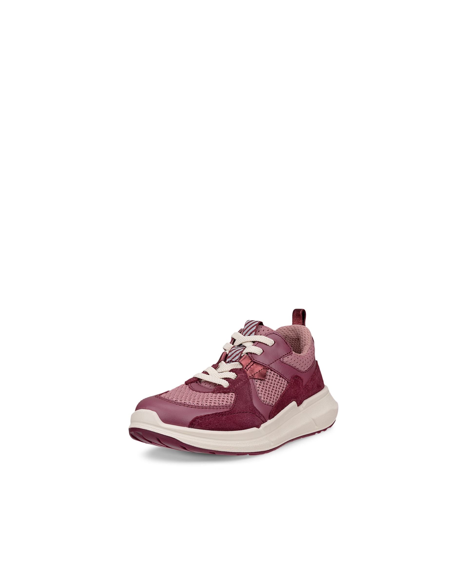 ECCO® BIOM 2.2 baskets de plein air en cuir pour enfant - Rose - Main