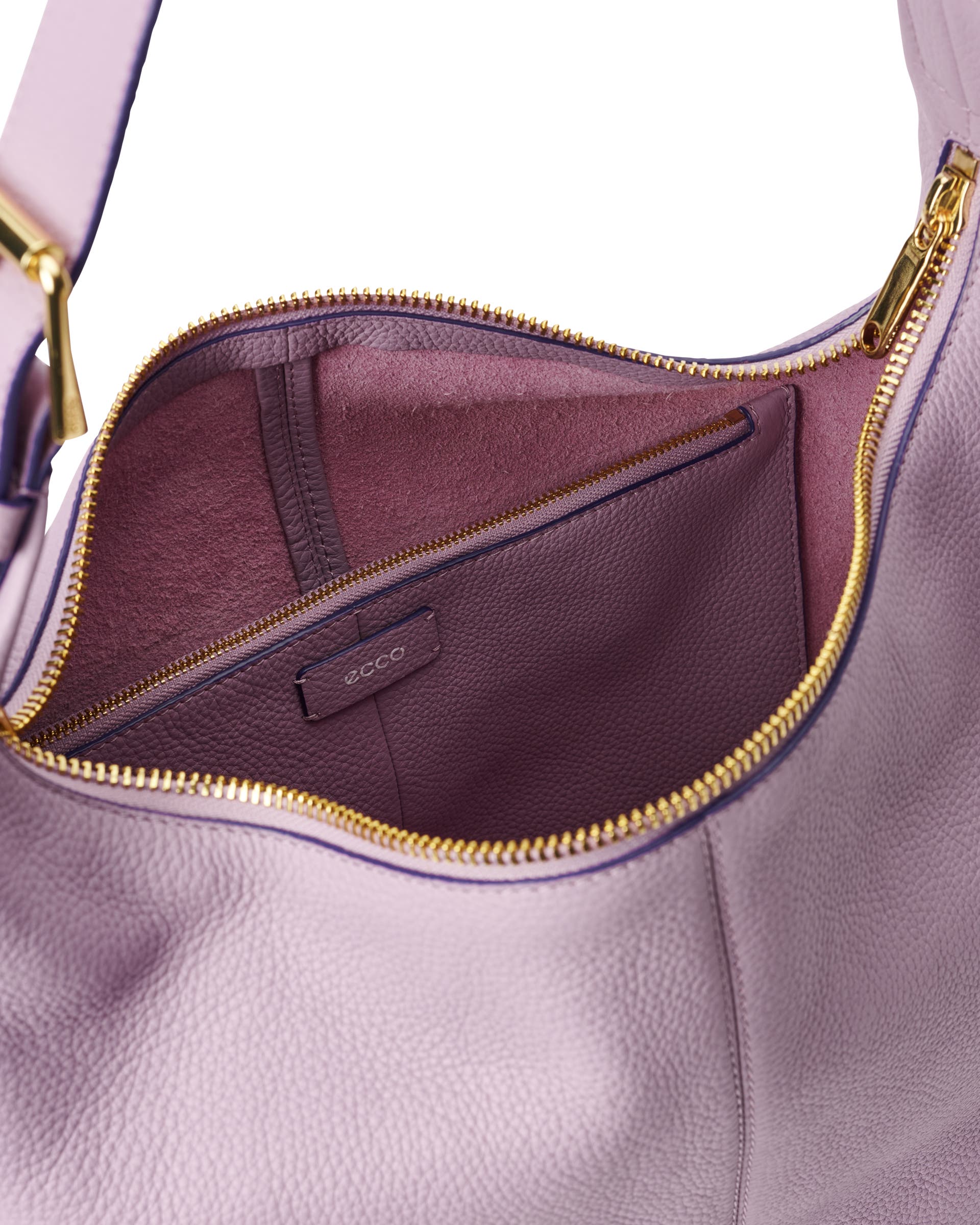 ECCO HOBO BAG MEDIUM - Purple - Inside