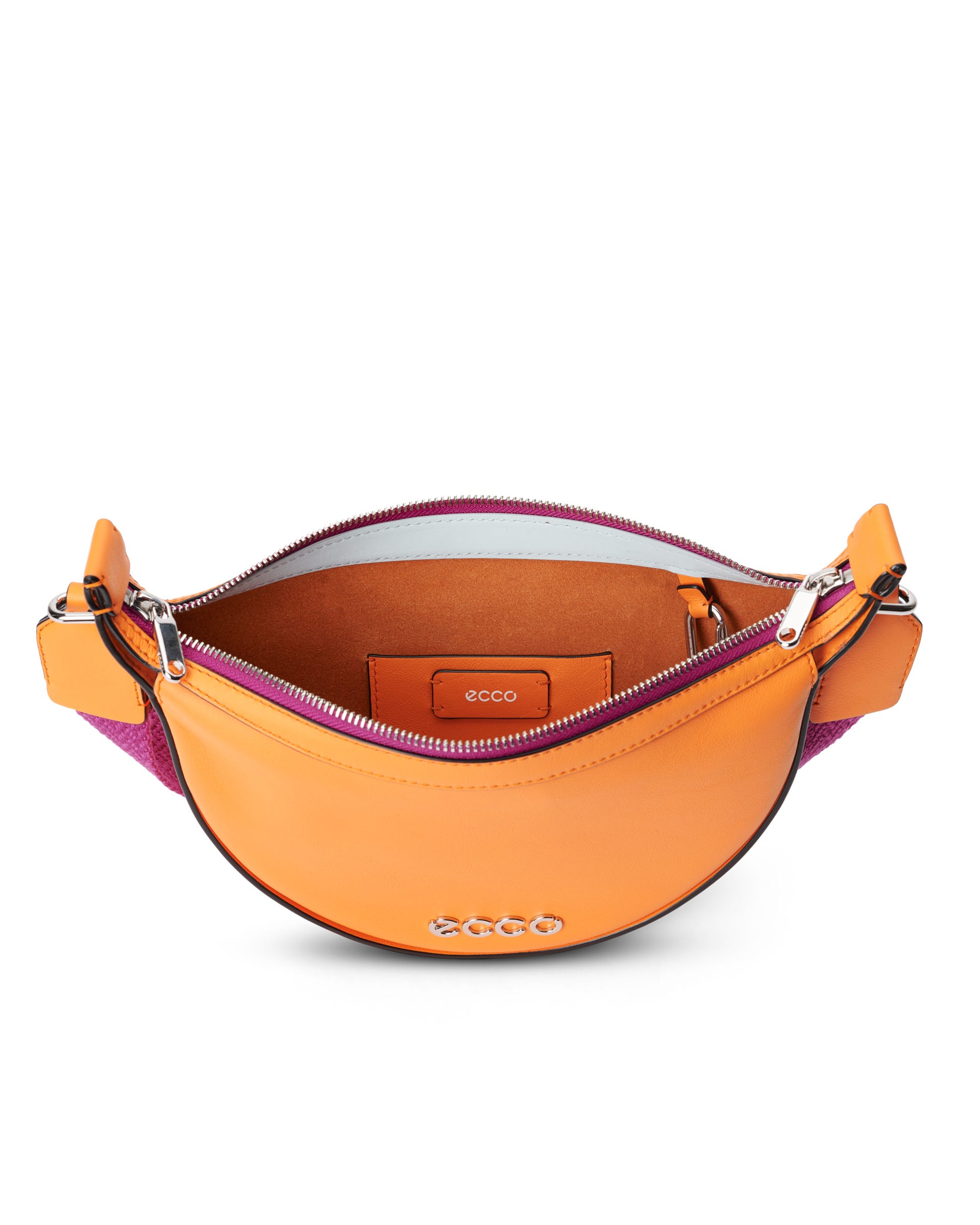 ECCO Fortune Small Soft Smooth レザークロスボディバッグ - オレンジ - Inside