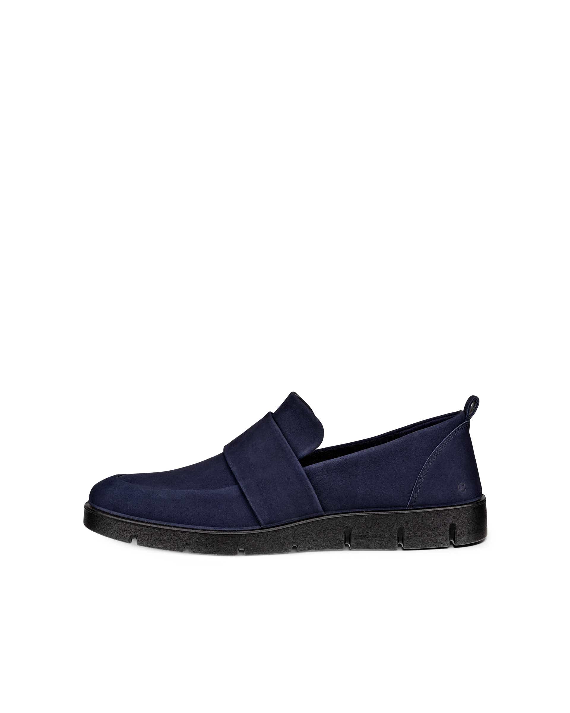 ECCO® BELLA dames nubuck loafer - Blauw - Outside