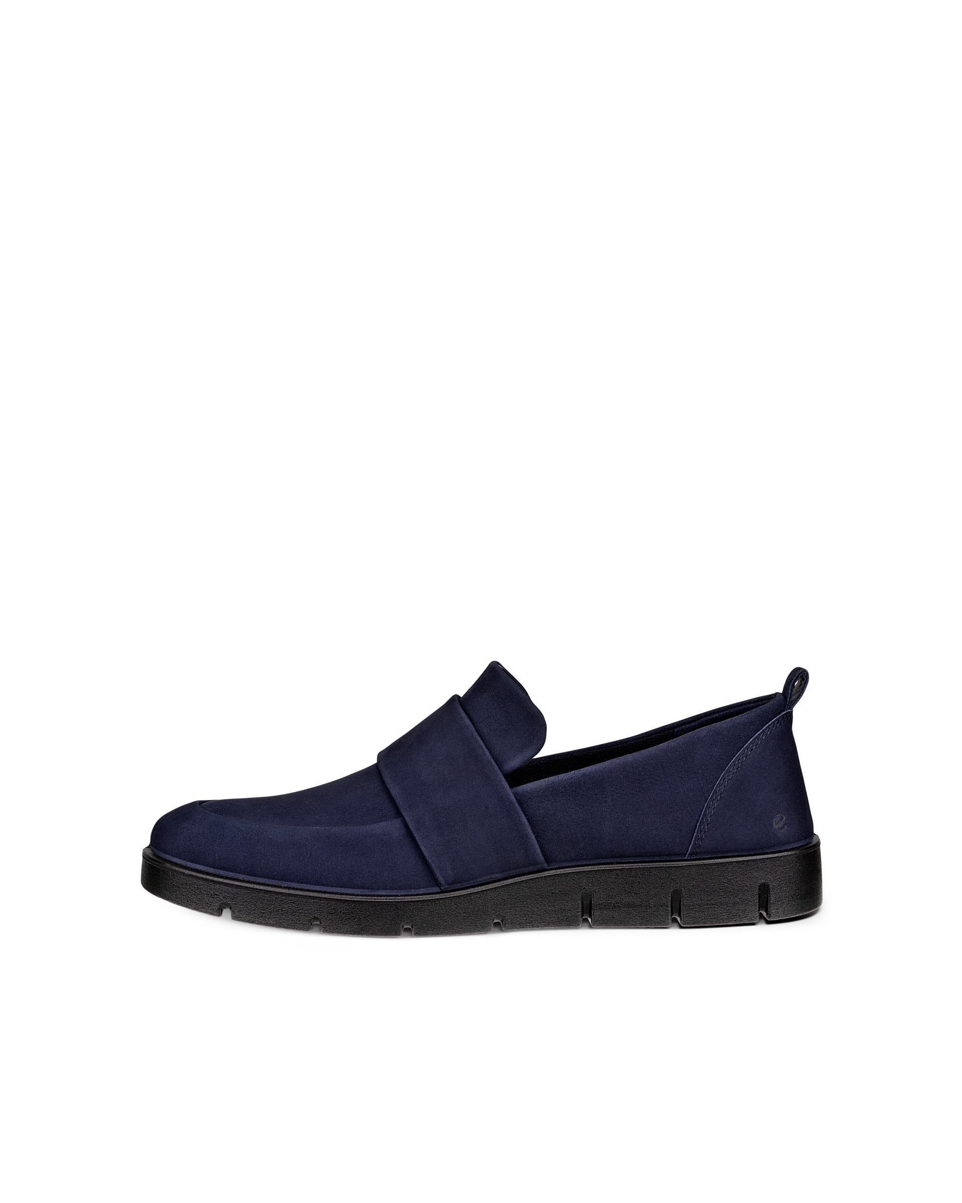 ECCO® Bella Damen Nubuk-Loafer - Blau - Outside