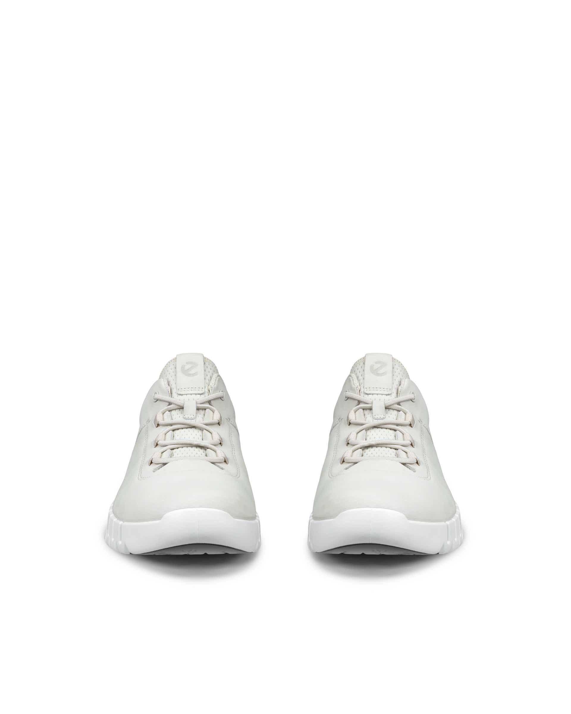 Men's ECCO® Gruuv Nubuck Sneaker - Grey - Front pair