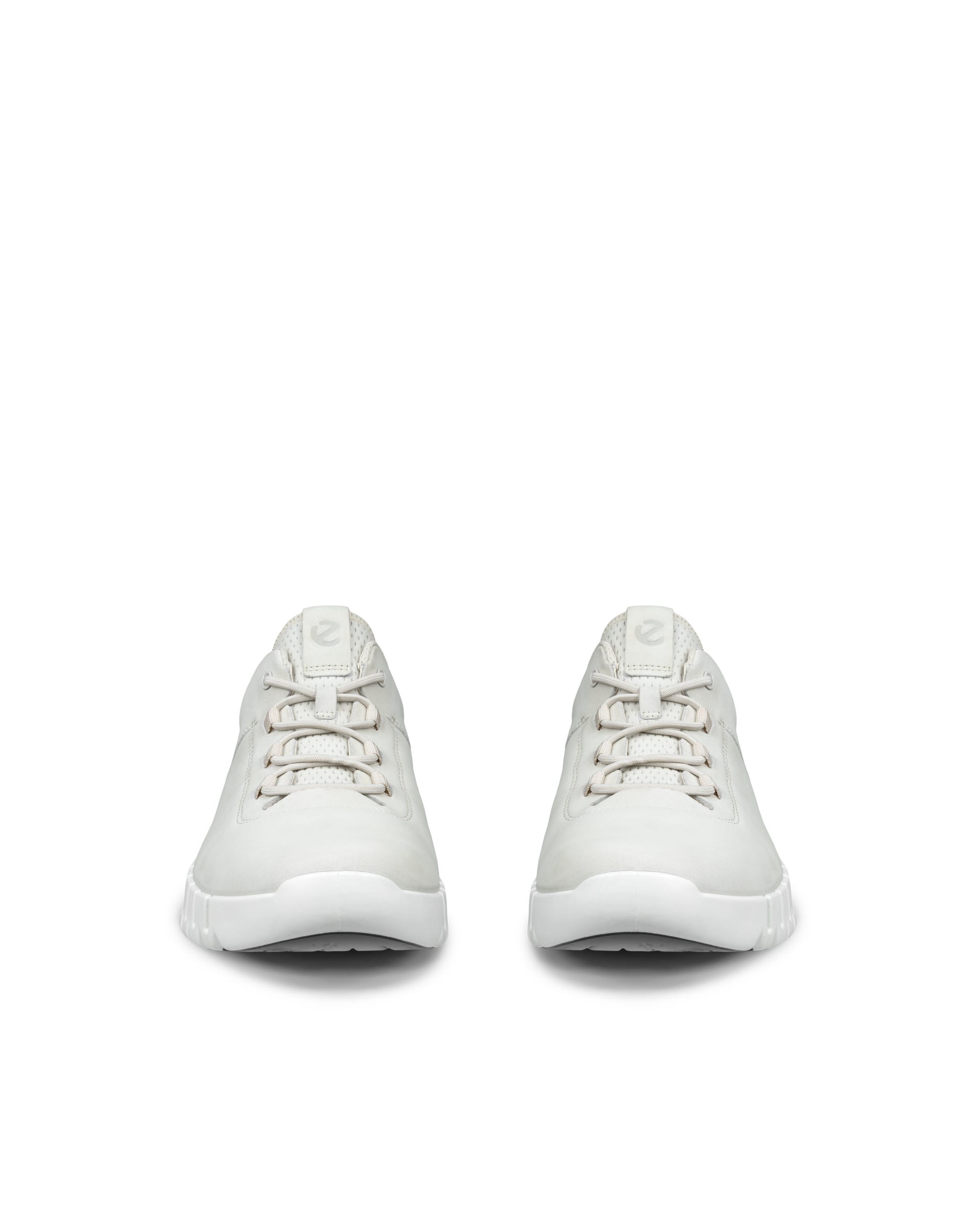 Men's ECCO® Gruuv Nubuck Sneaker - Grey - Front pair