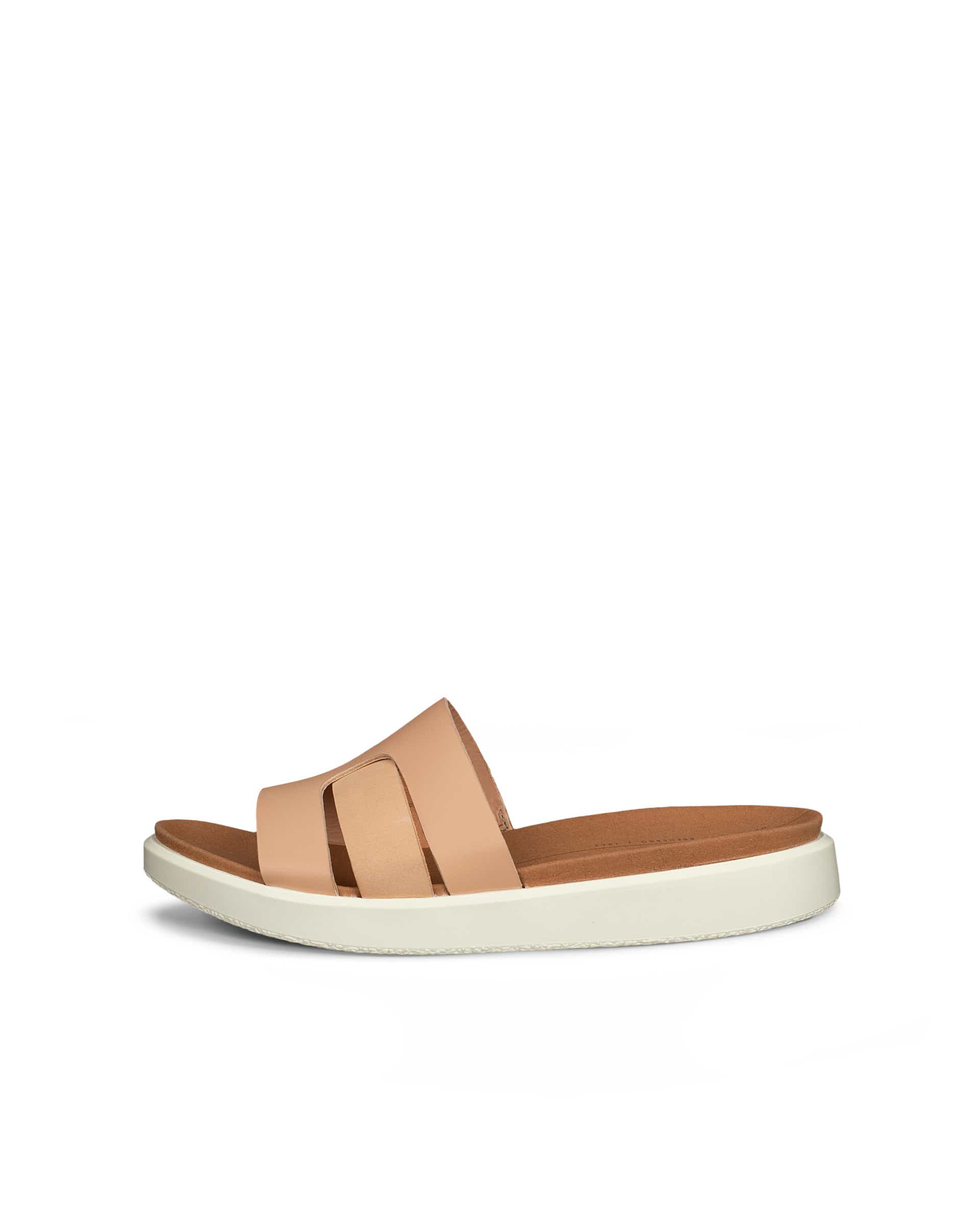 ECCO FLOWT W SLIDE - Brown - Outside