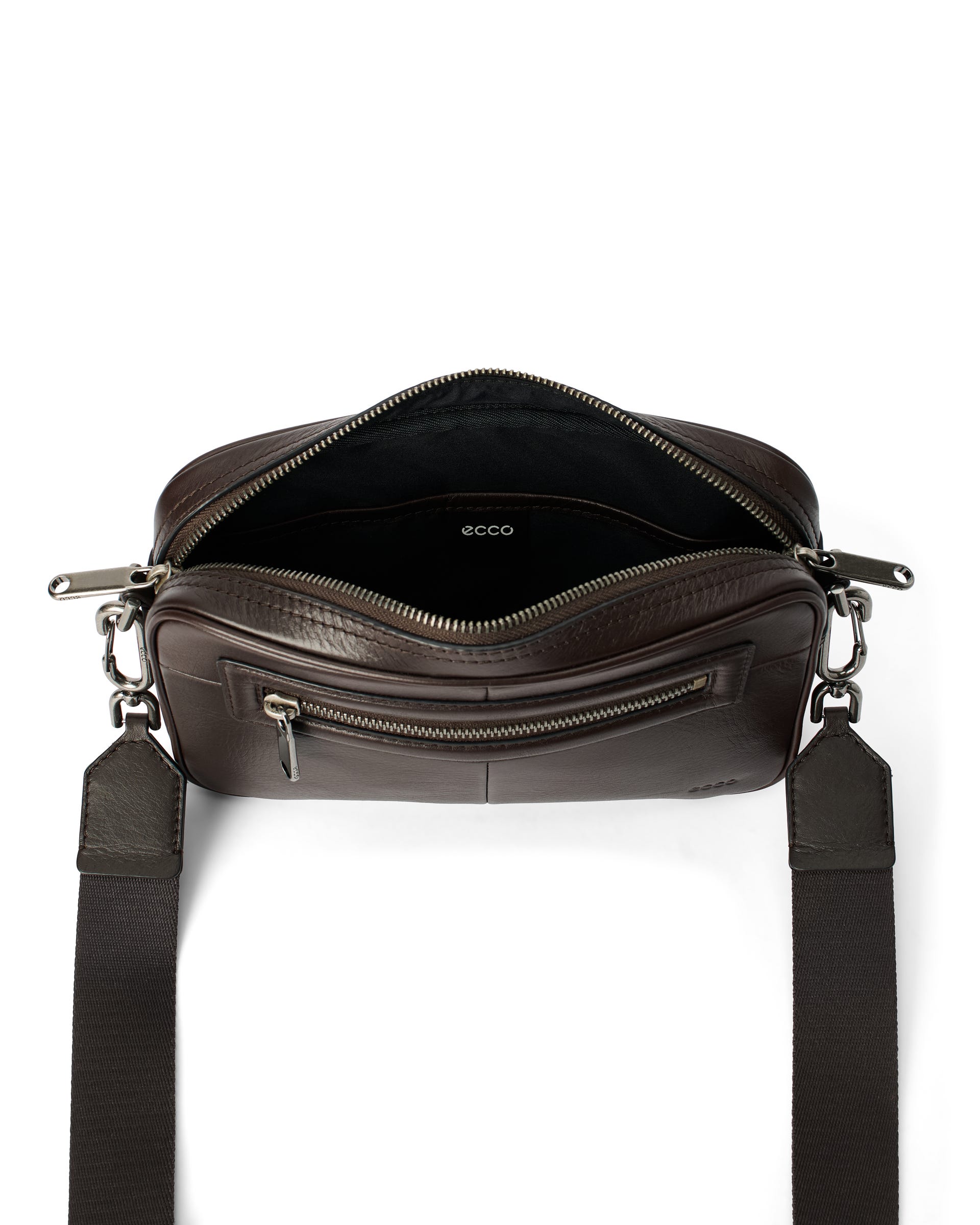 ECCO AXIS EW CROSSBODY - Brown - Inside