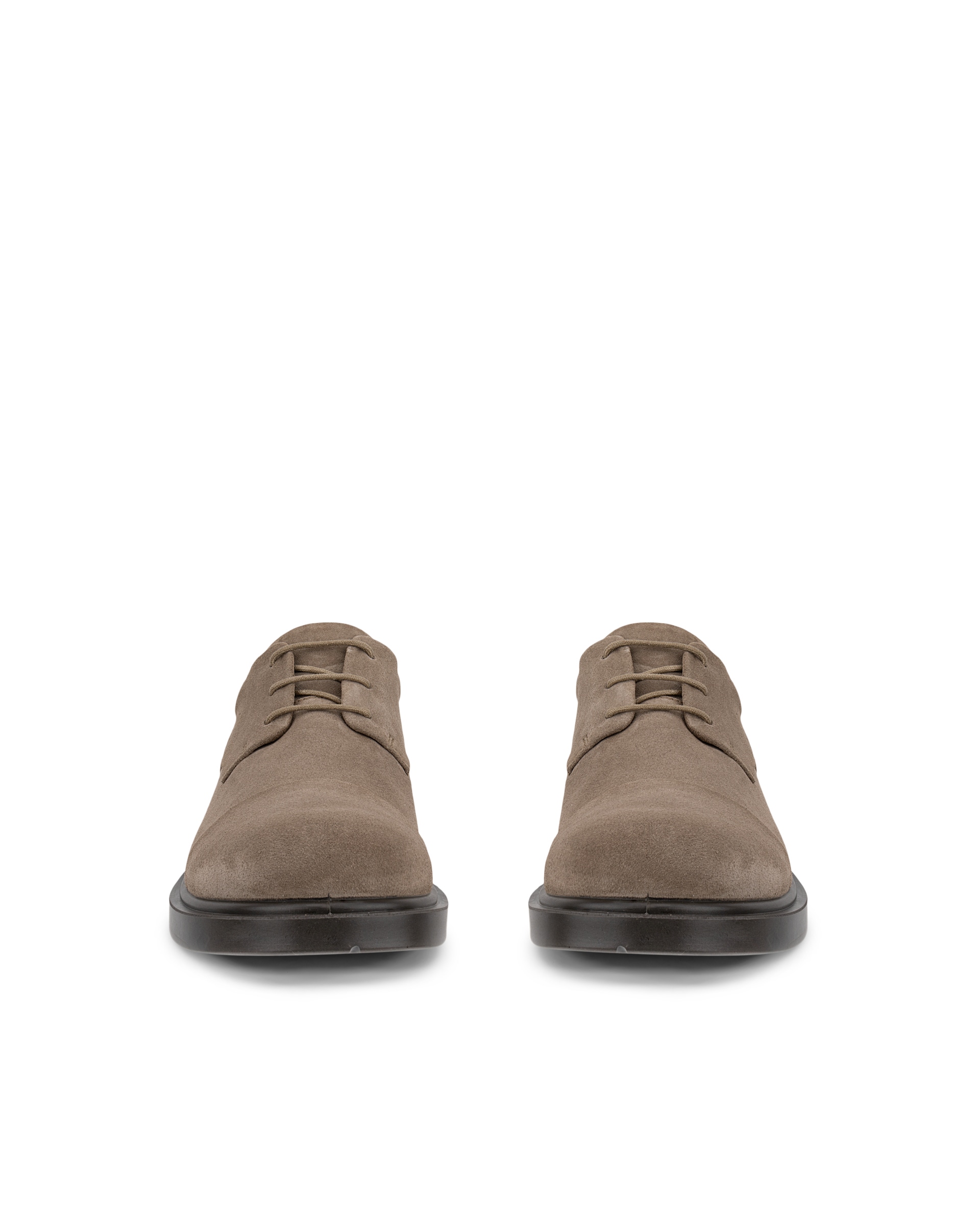 ECCO® Metropole Seoul derbies cuir pour hommes - Brun - Front pair