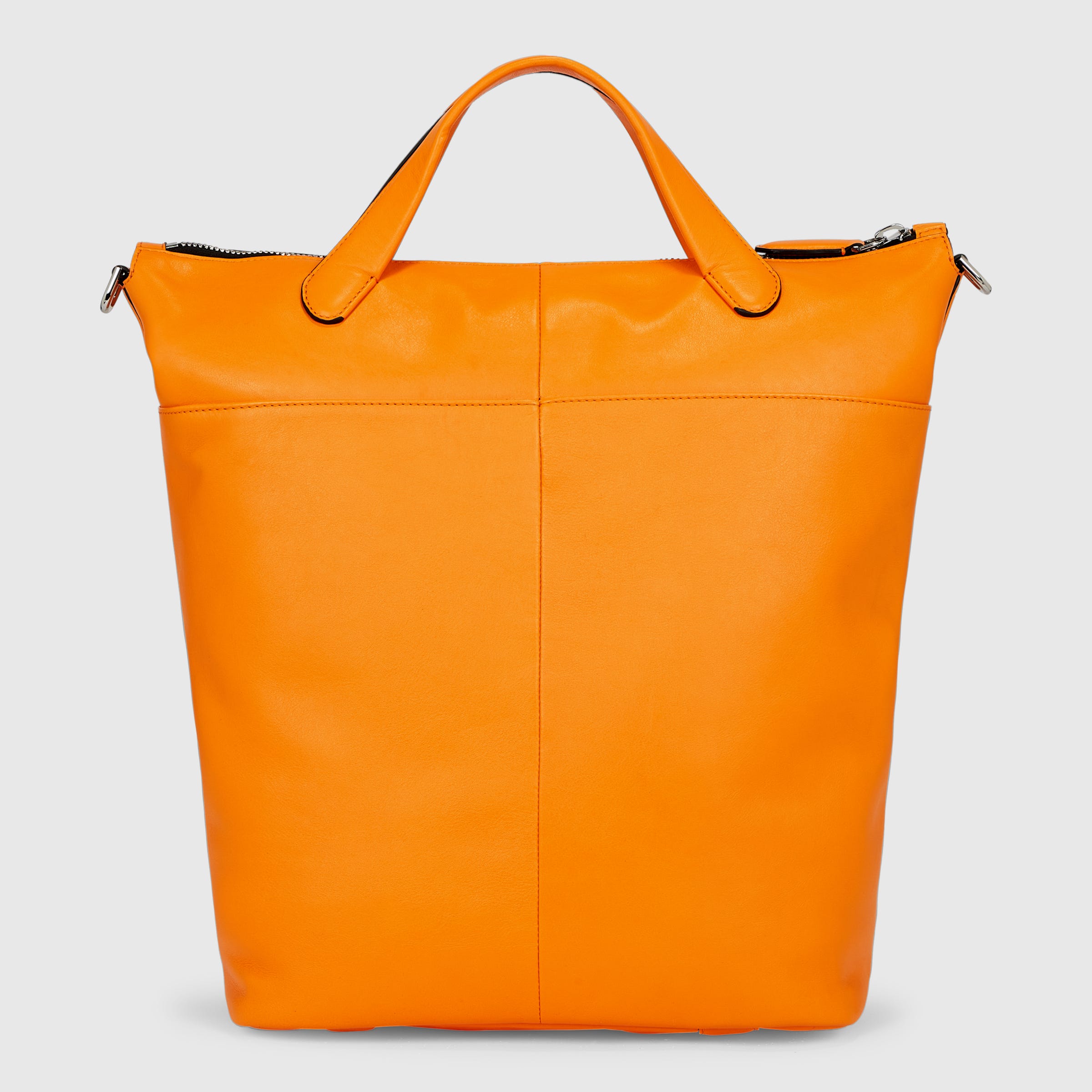 ECCO® E Leather Tote Bag - Orange - Back