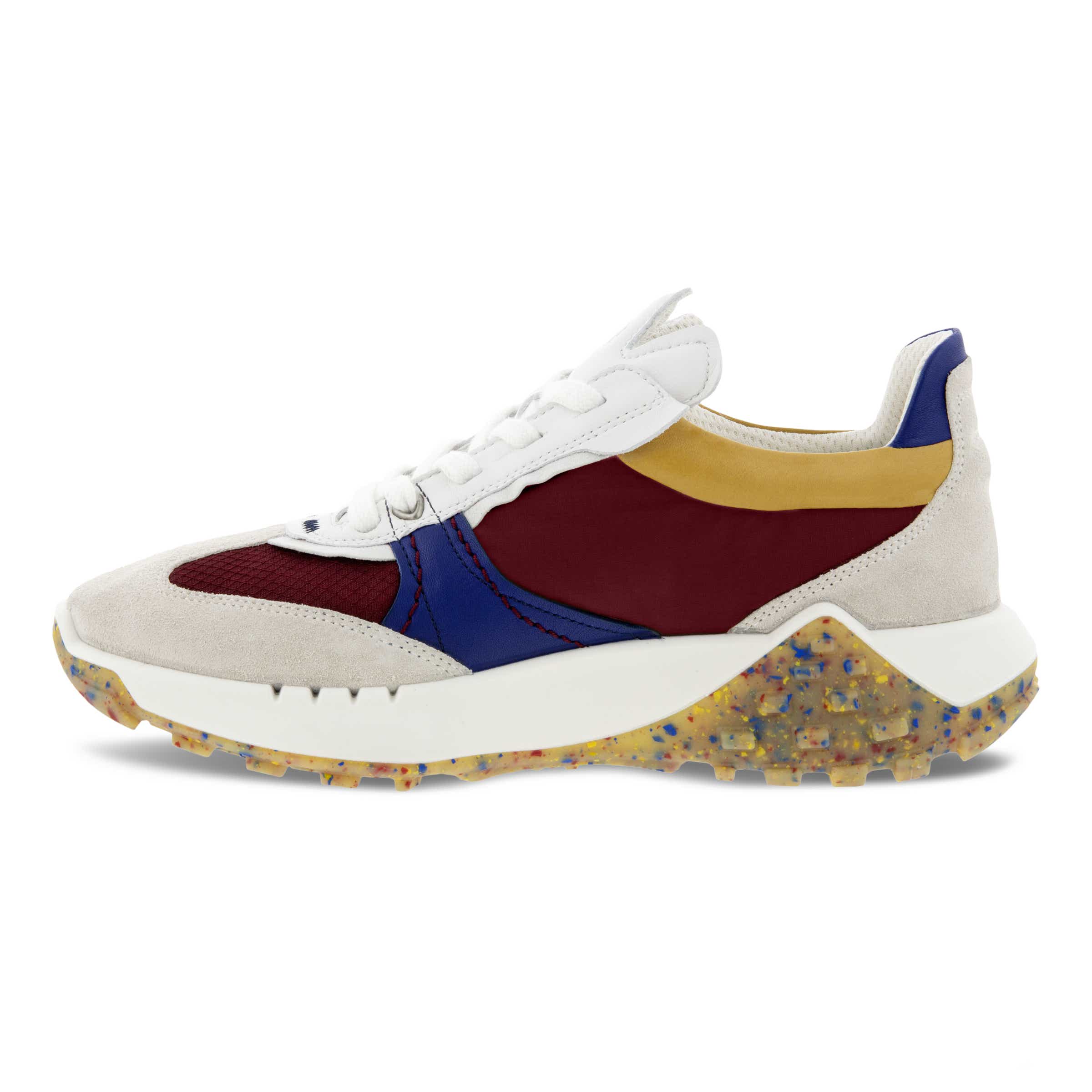 Women's ECCO® Retro Textile Sneaker - Multicolour - Inside