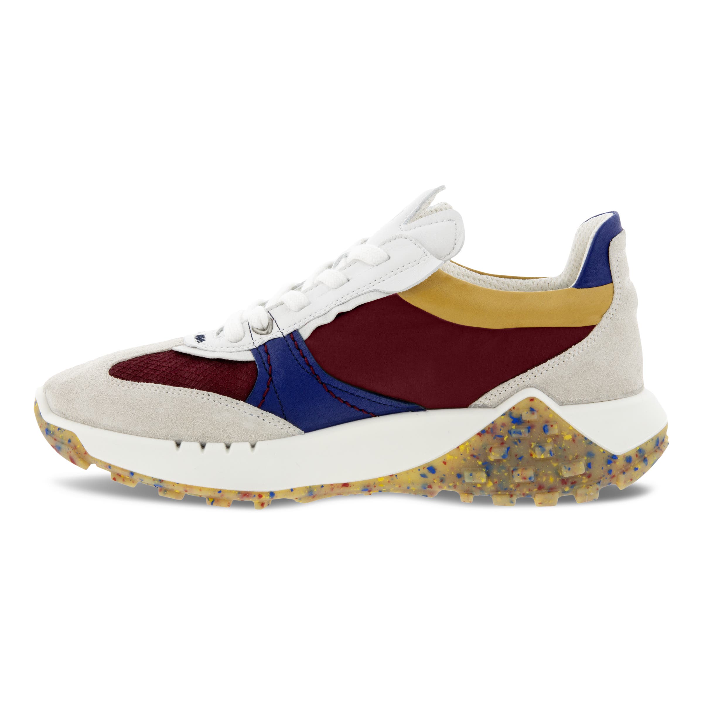 Women's ECCO® Retro Textile Sneaker - Multicolour - Inside