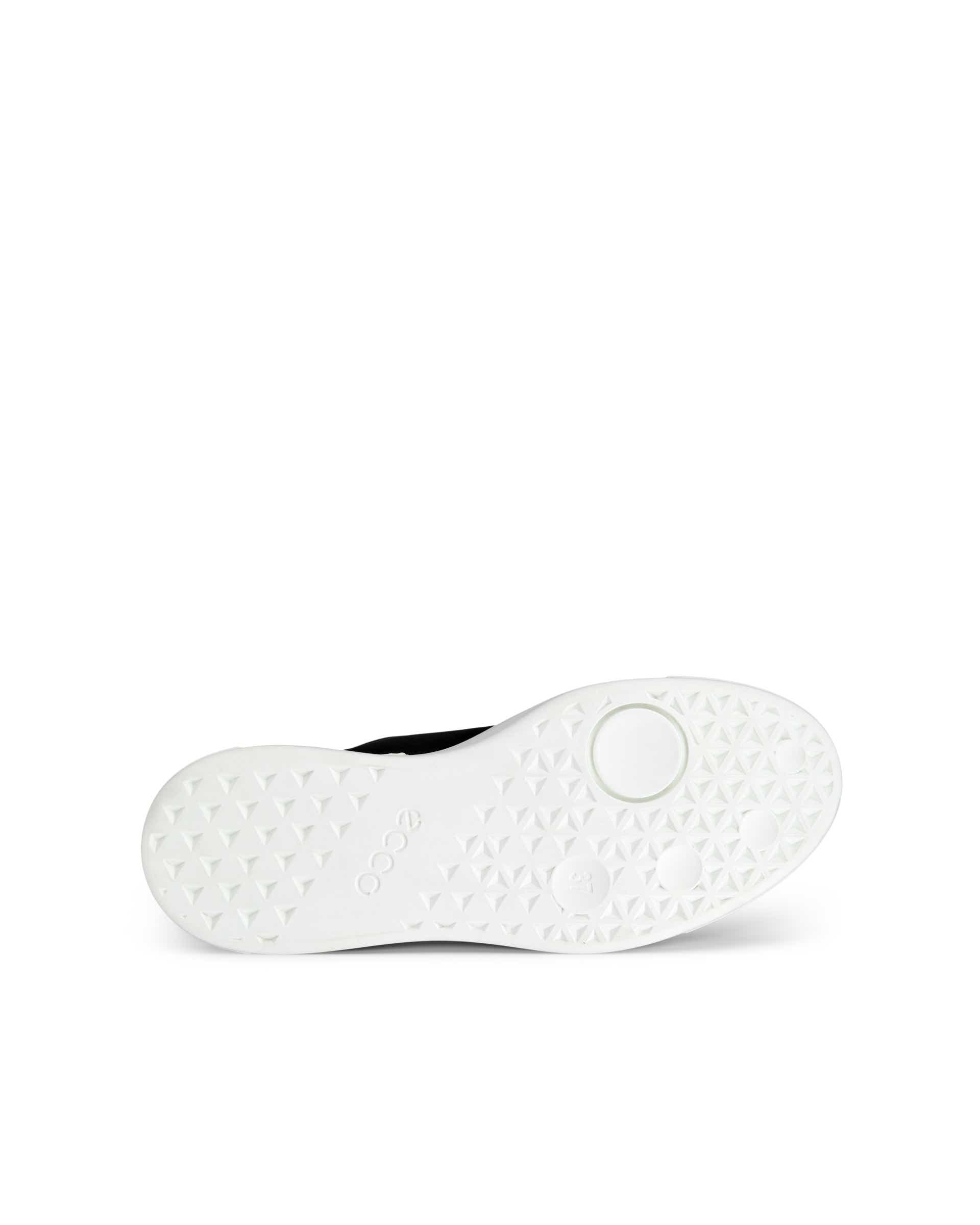 ECCO® Street Tray baskets en cuir pour femme - Noir - Sole