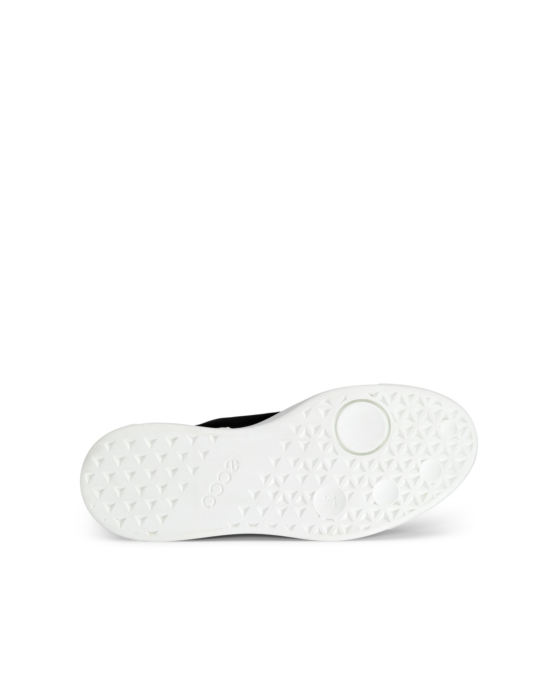 ECCO® Street Tray baskets en cuir pour femme - Noir - Sole