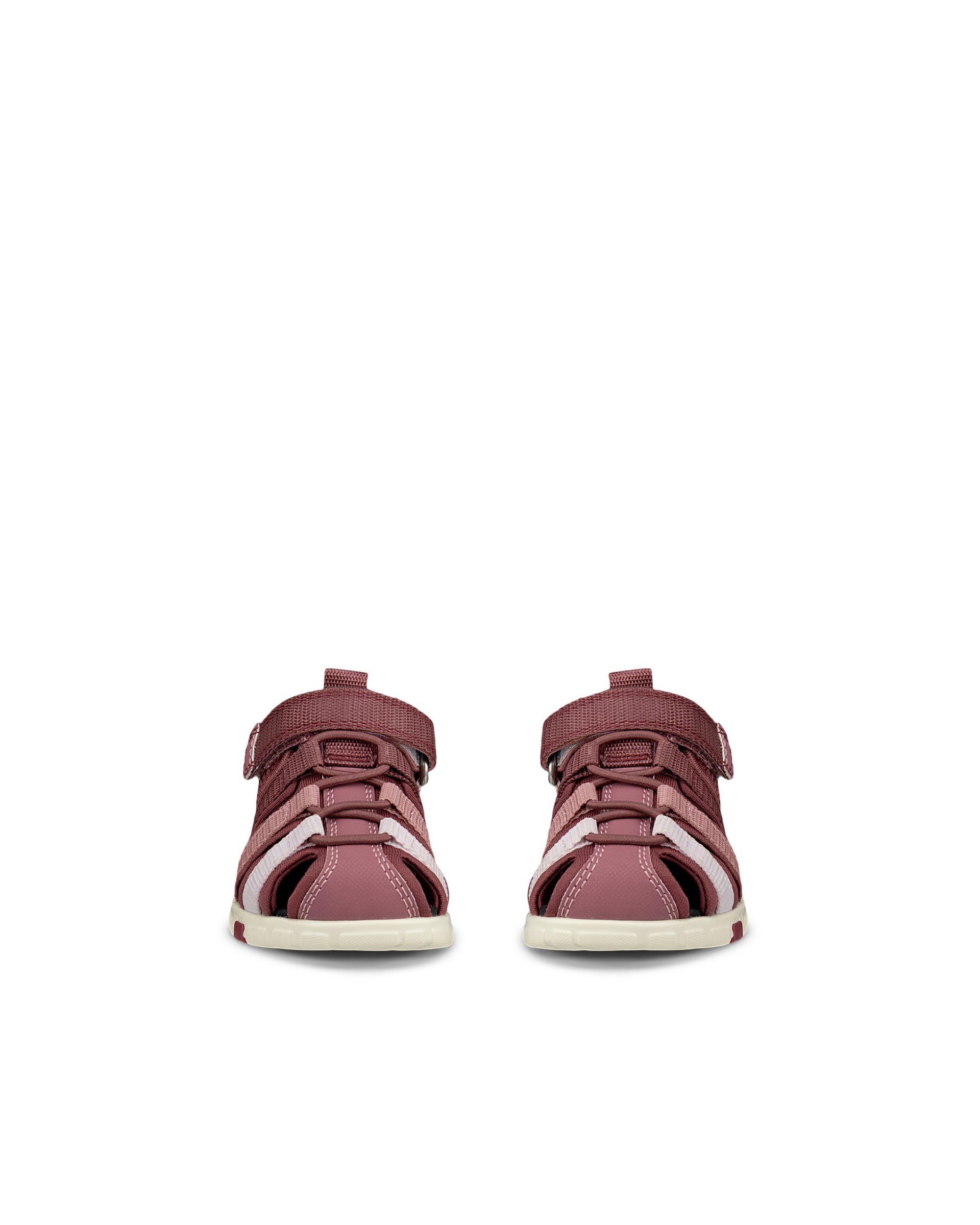 Kids' ECCO® MINI STRIDE SANDAL Fisherman Sandal - Pink - Front pair
