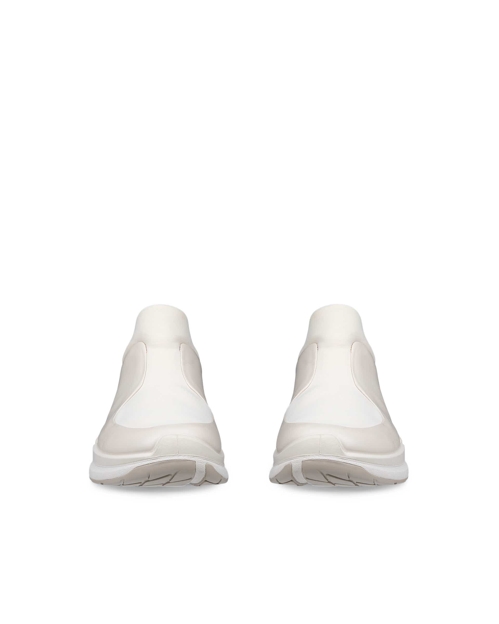 ECCO BIOM 2.2 ウィメンズ レザースニーカー - ベージュ - Front pair