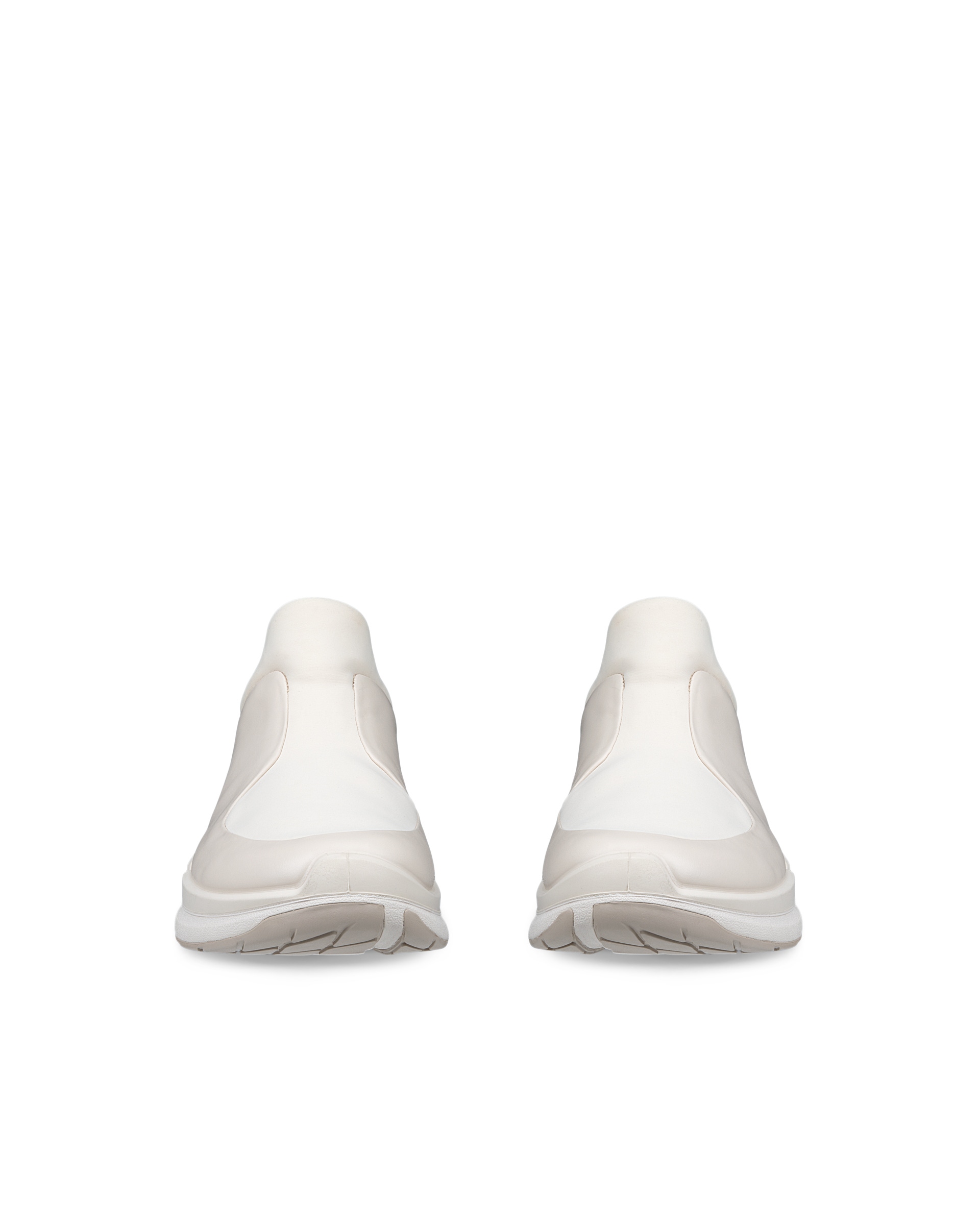 ECCO® Biom 2.0 Damen Sneaker aus Leder & Textil - Beige - Front pair