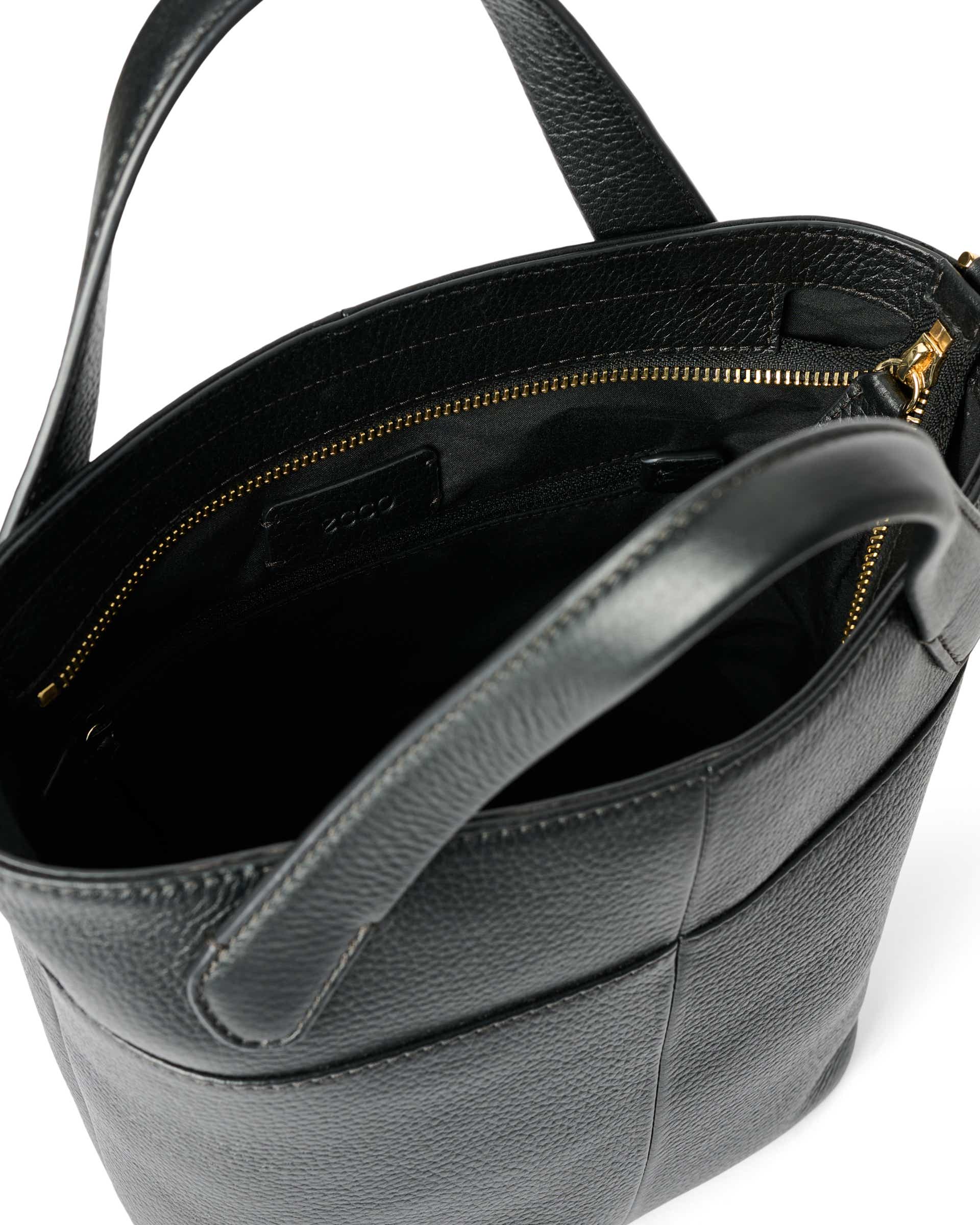 ECCO® Essential leren shopper - Zwart - Inside