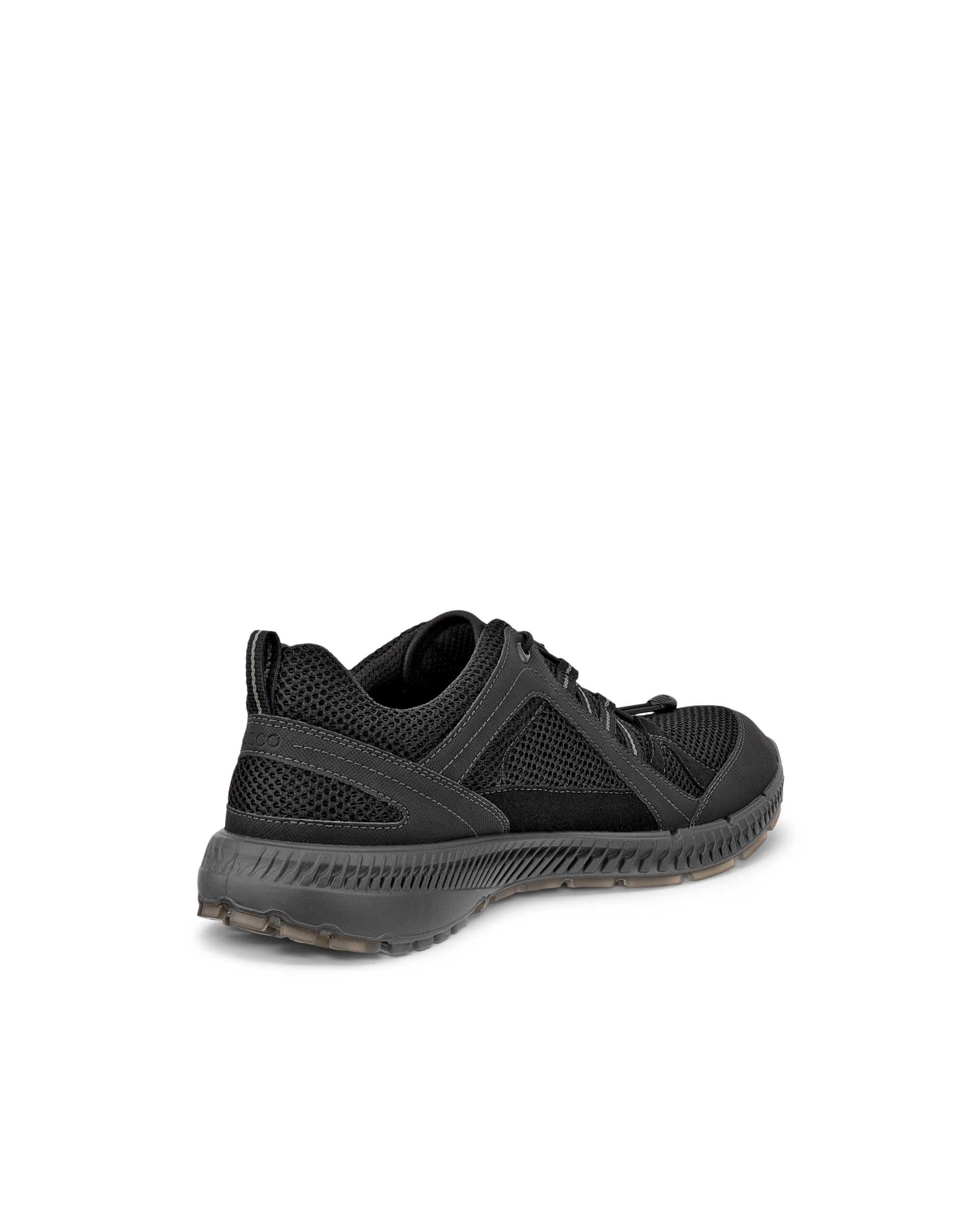 ECCO® Terracruise II Heren schoen van textiel met Gore-Tex - Zwart - Back