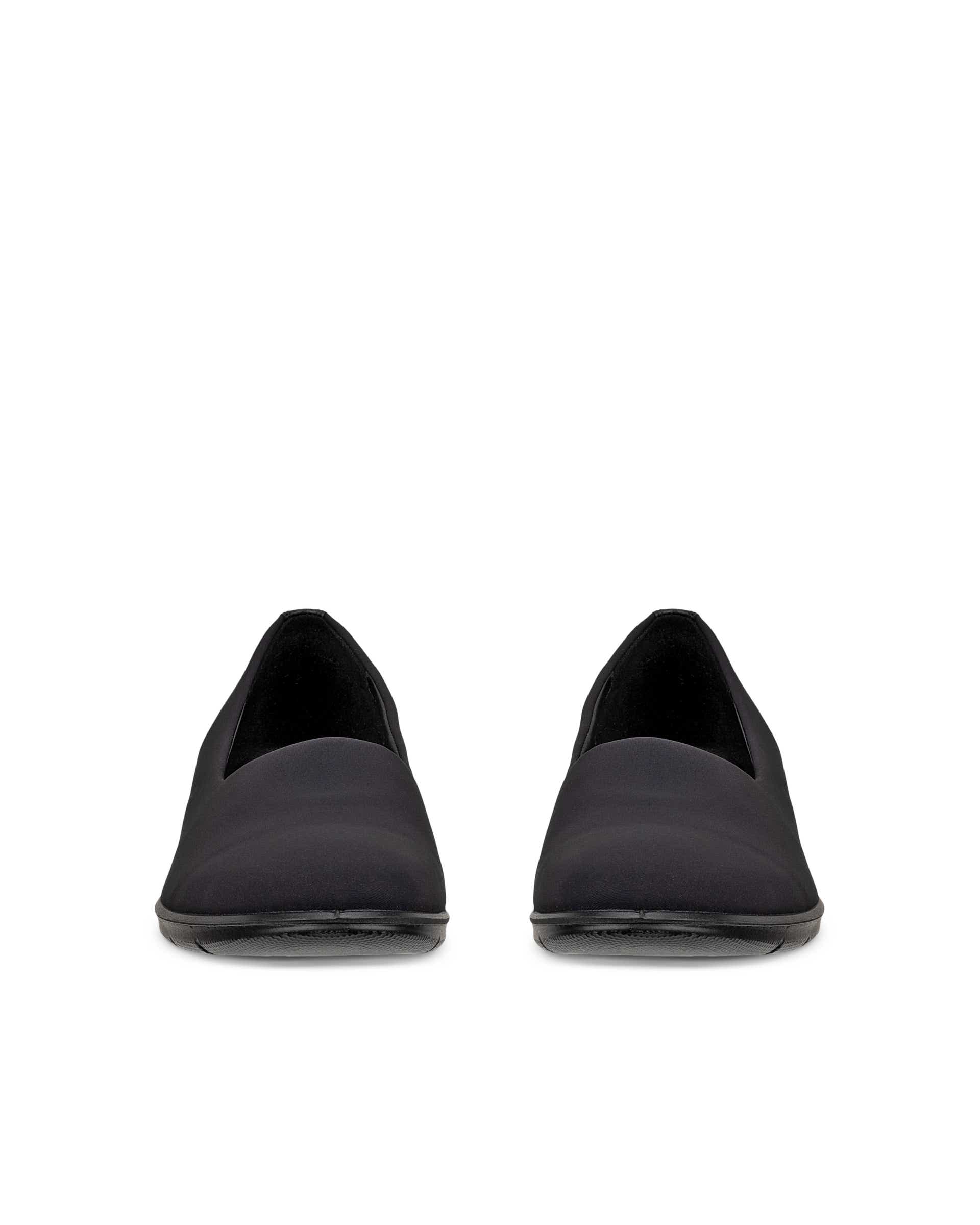 Women's ECCO® Felicia Textile Stretch Slip-On - Black - Front pair