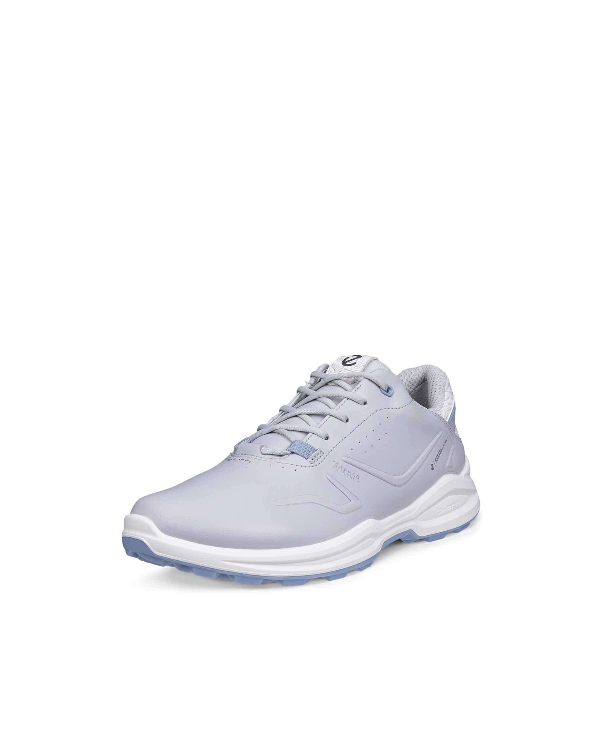 Women's ECCO® Golf Biom H6 Leather Waterproof Golf Shoe - Gray - Main