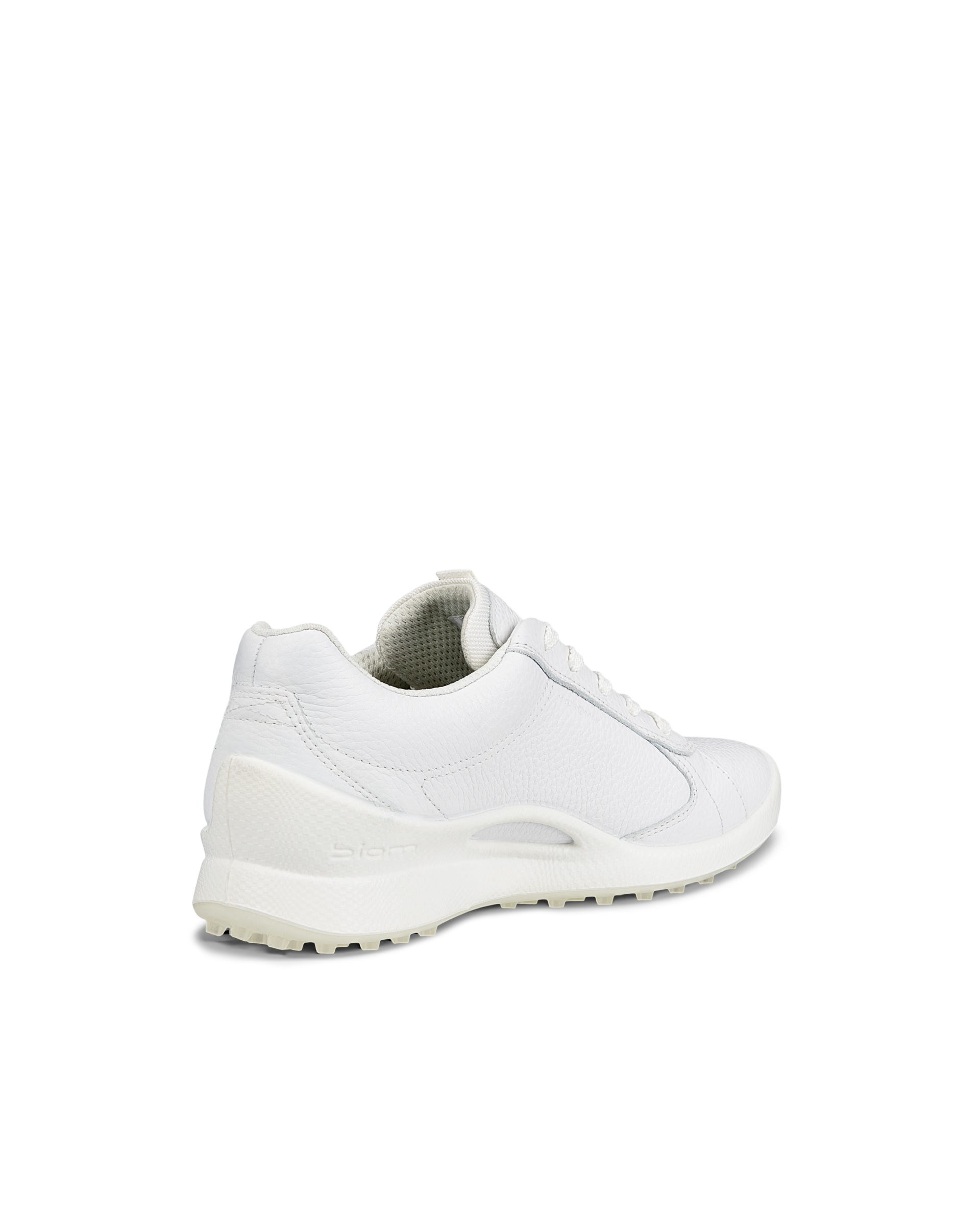 ECCO Golf BIOM Hybrid ウィメンズ レザーゴルフシューズ - ホワイト - Back
