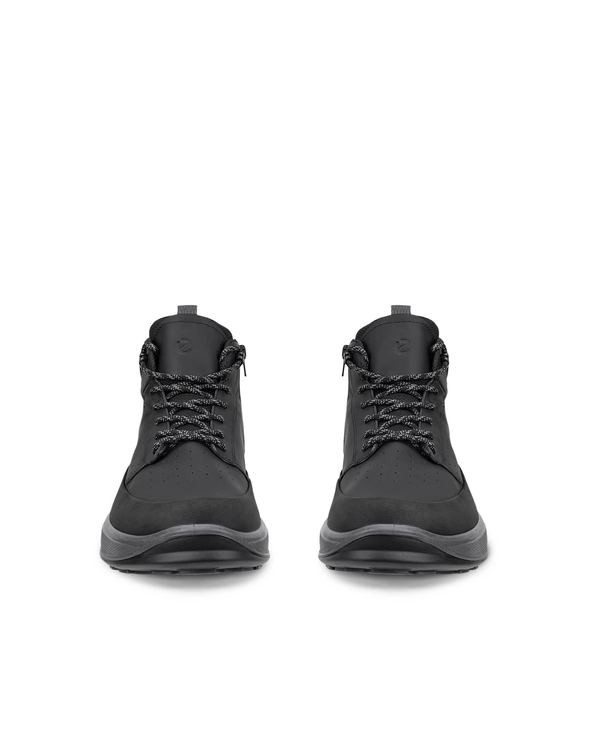 Pánská nubuková voděodolná kotníčková obuv ECCO® BYWAY 2.0 - Černá - Front pair