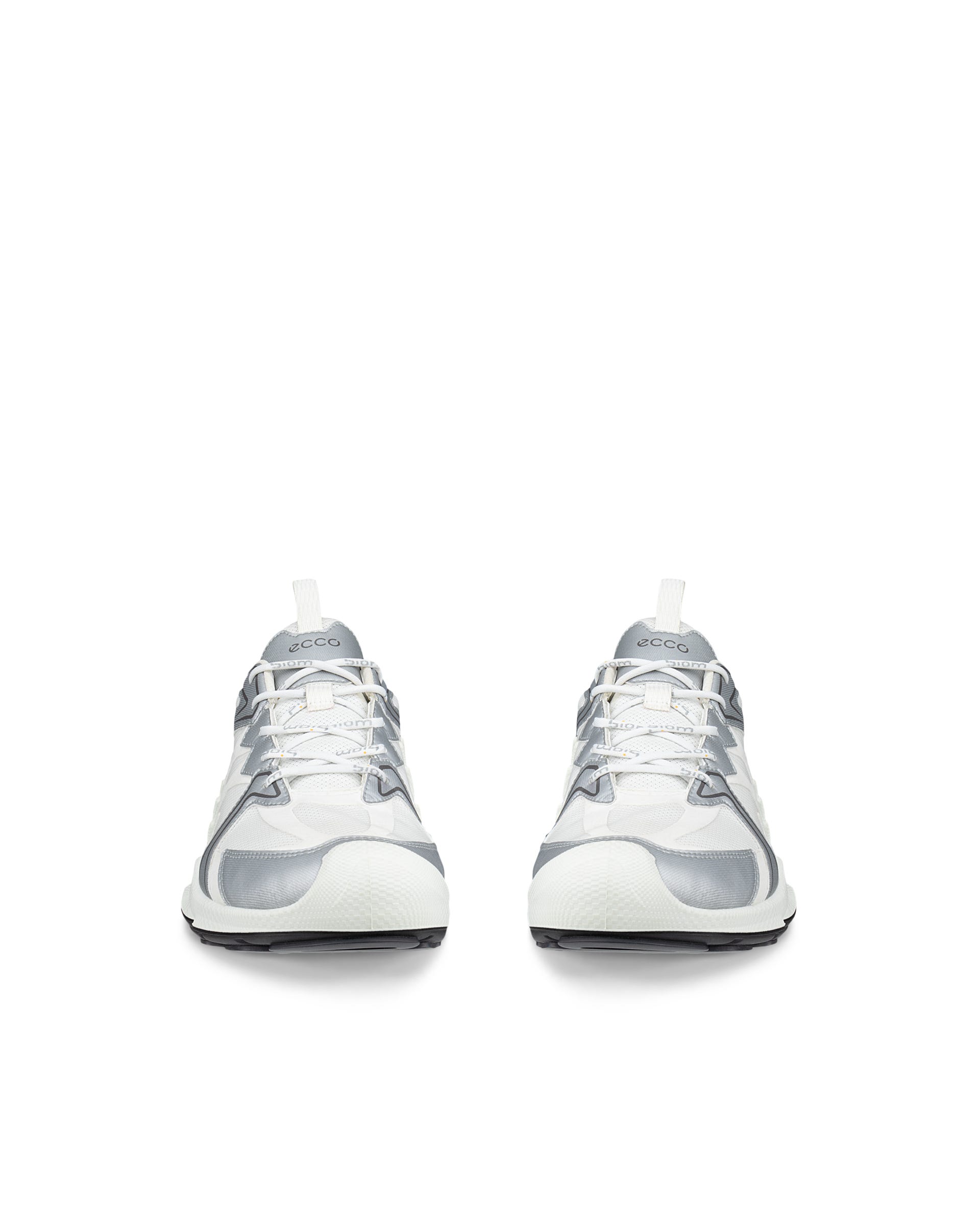 Men's ECCO® Biom Aex Textile Gore-Tex Sneaker - White - Front pair