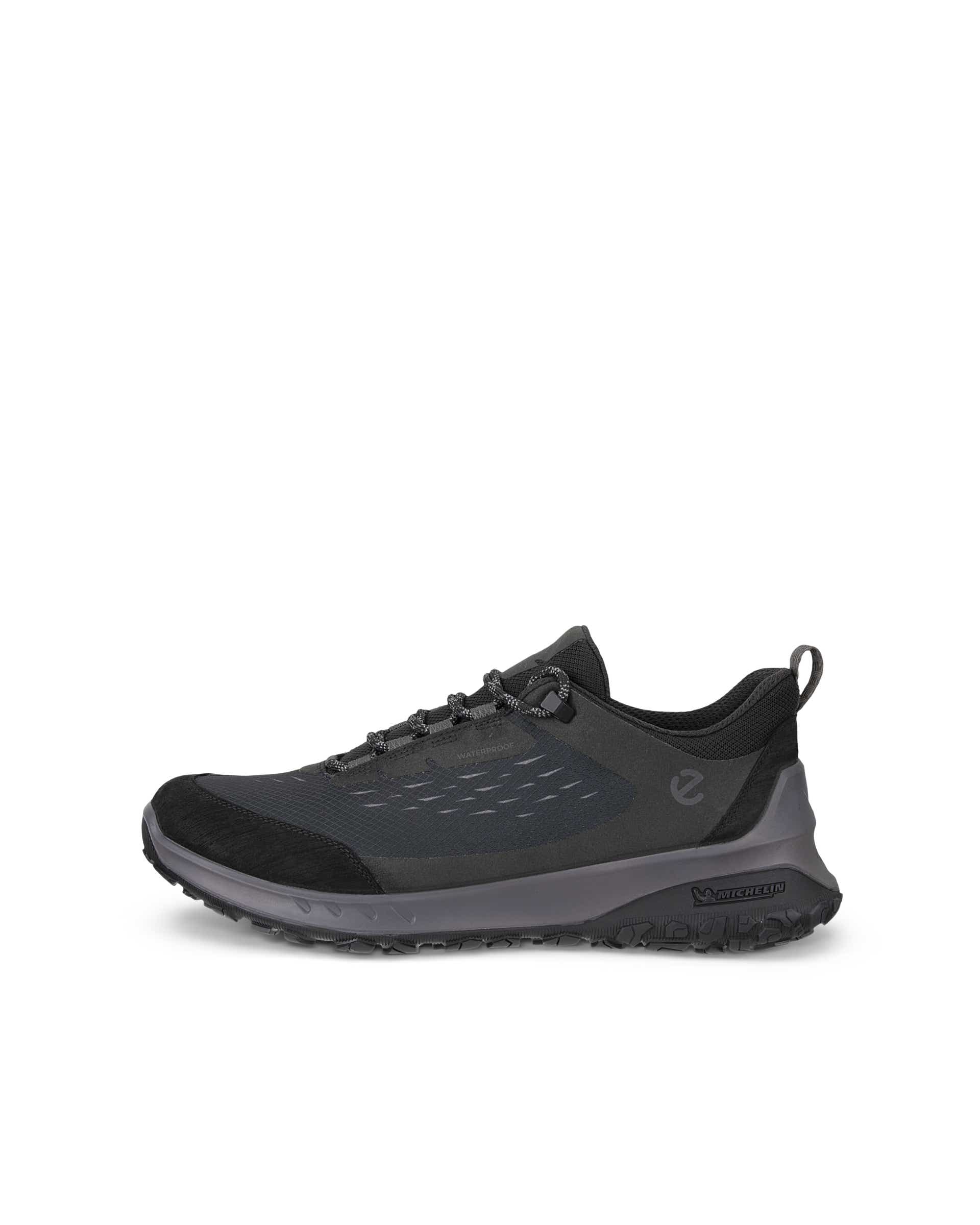 ECCO® ULT-TRN heren outdoorsneaker van textiel - Zwart - Outside