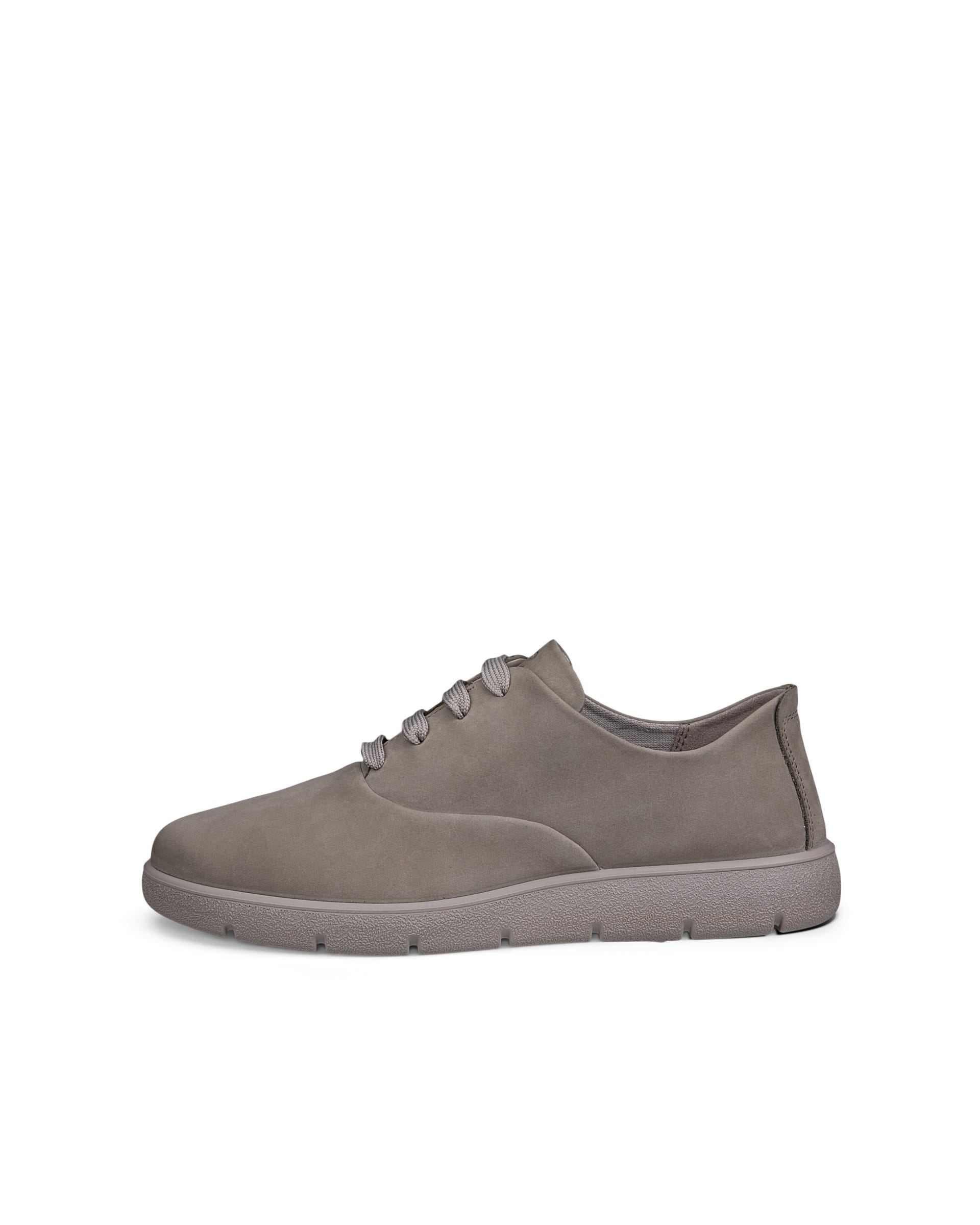 ECCO® BELLA 2 dames nubuck veterschoen - Grijs - Outside