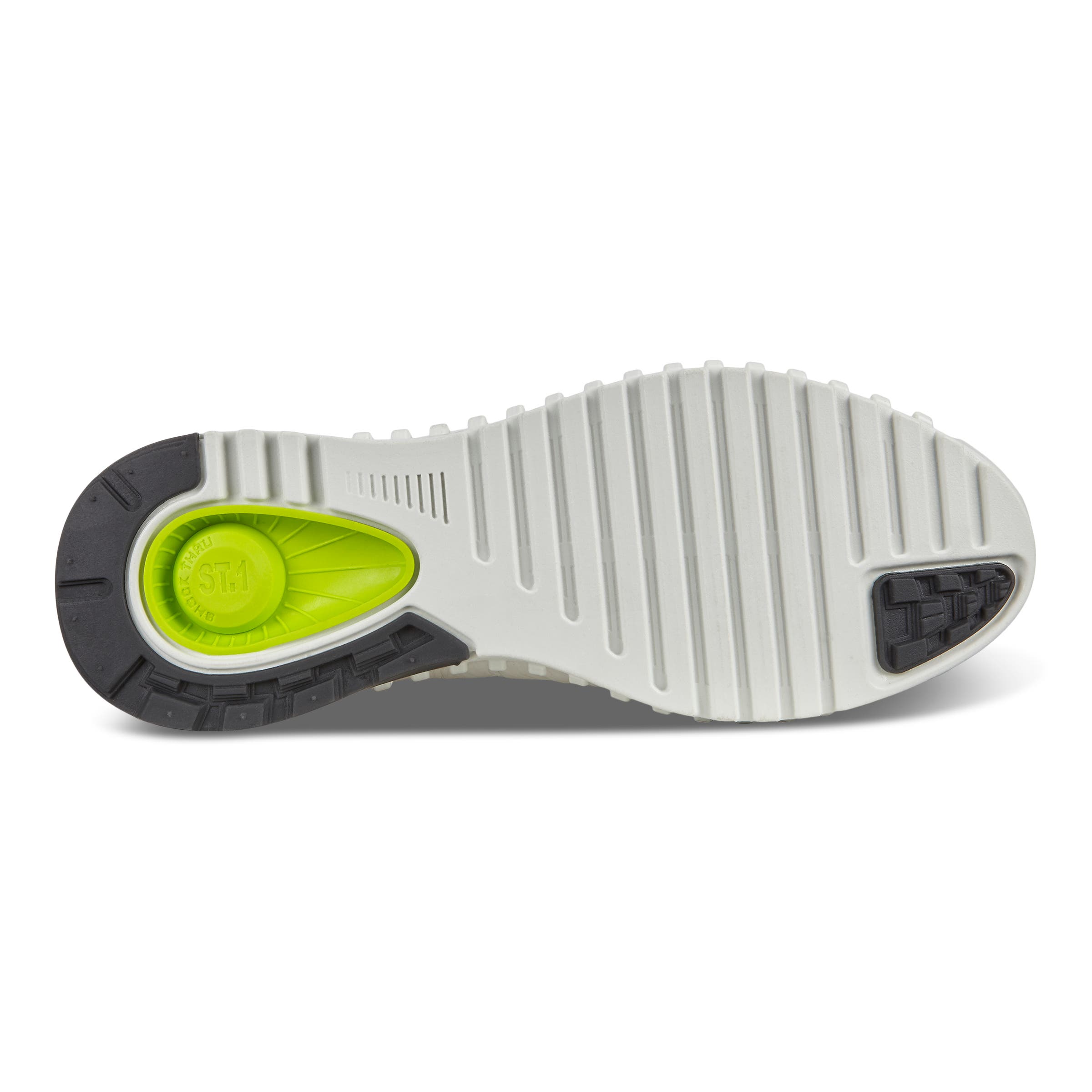 ECCO Zipflex Low Dyneema ウィメンズ レザースニーカー - ホワイト - Sole