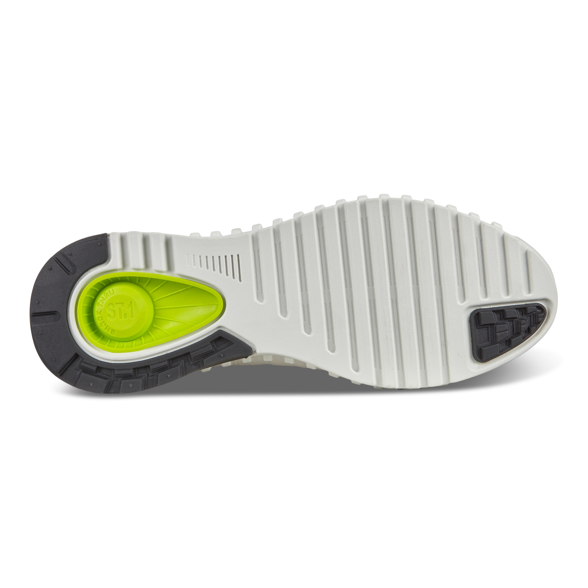 ECCO Zipflex Low Dyneema ウィメンズ レザースニーカー - ホワイト - Sole