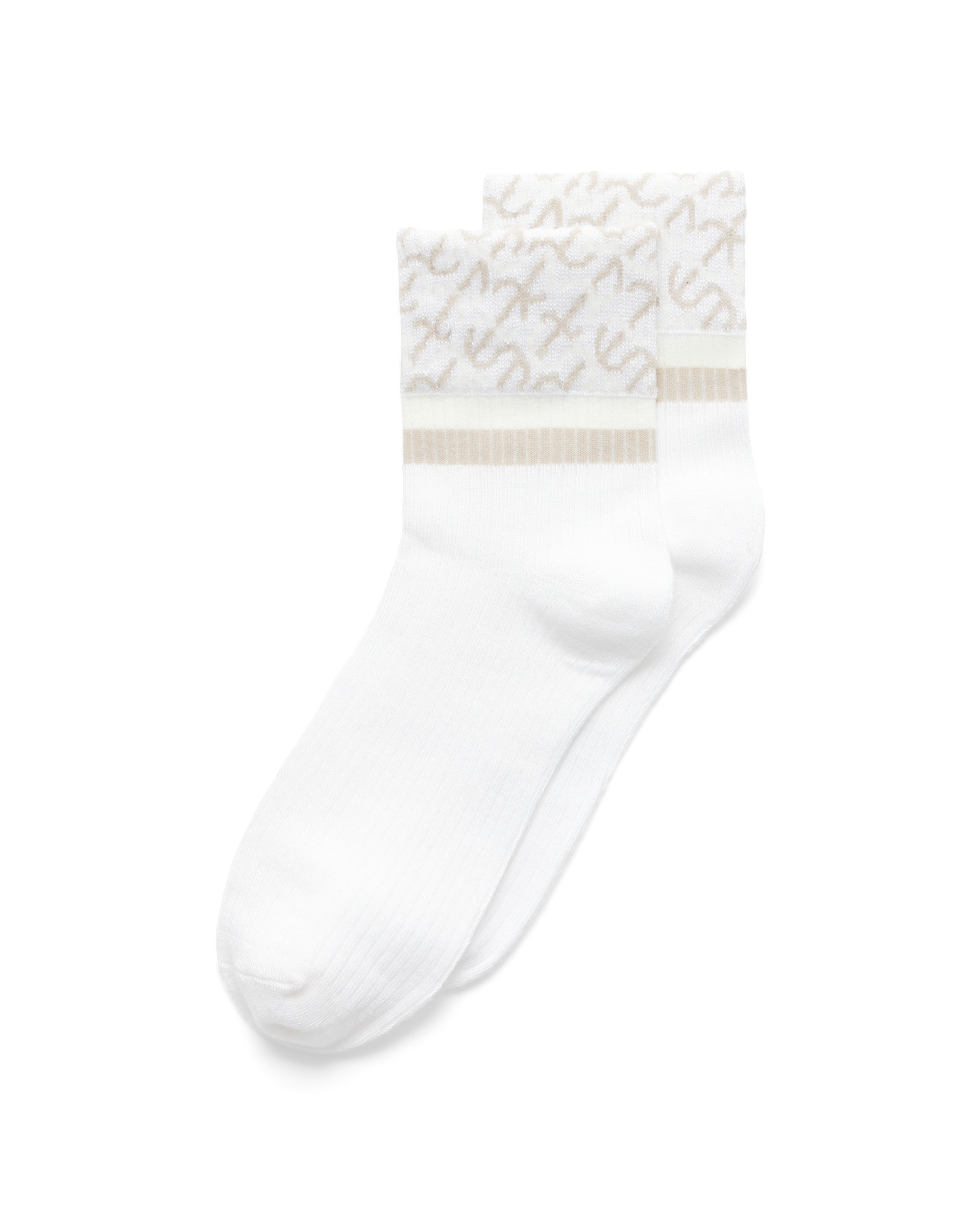 ECCO® chaussettes basses pour femme - Blanc - Main