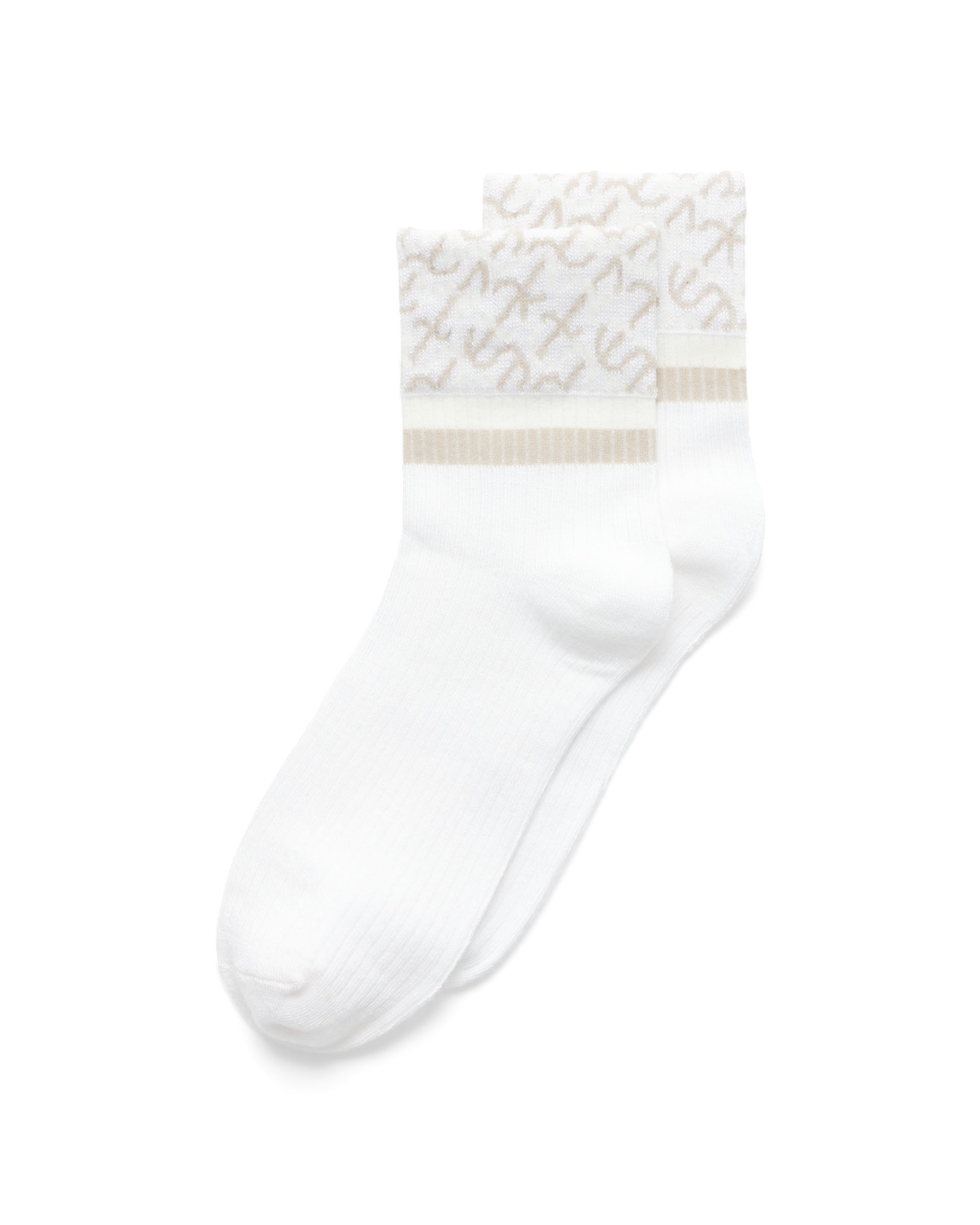 ECCO® Damen Knöchelsocken - Weiss - Main