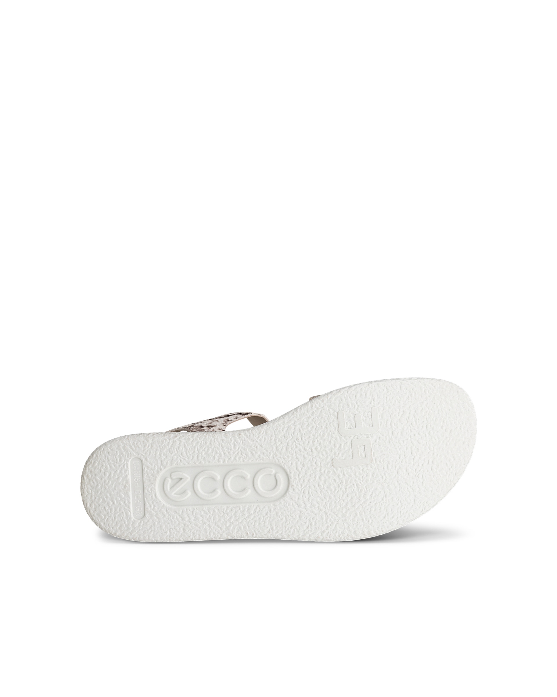 Sandalias planas de piel ECCO® Flowt para mujer - Beige - Sole