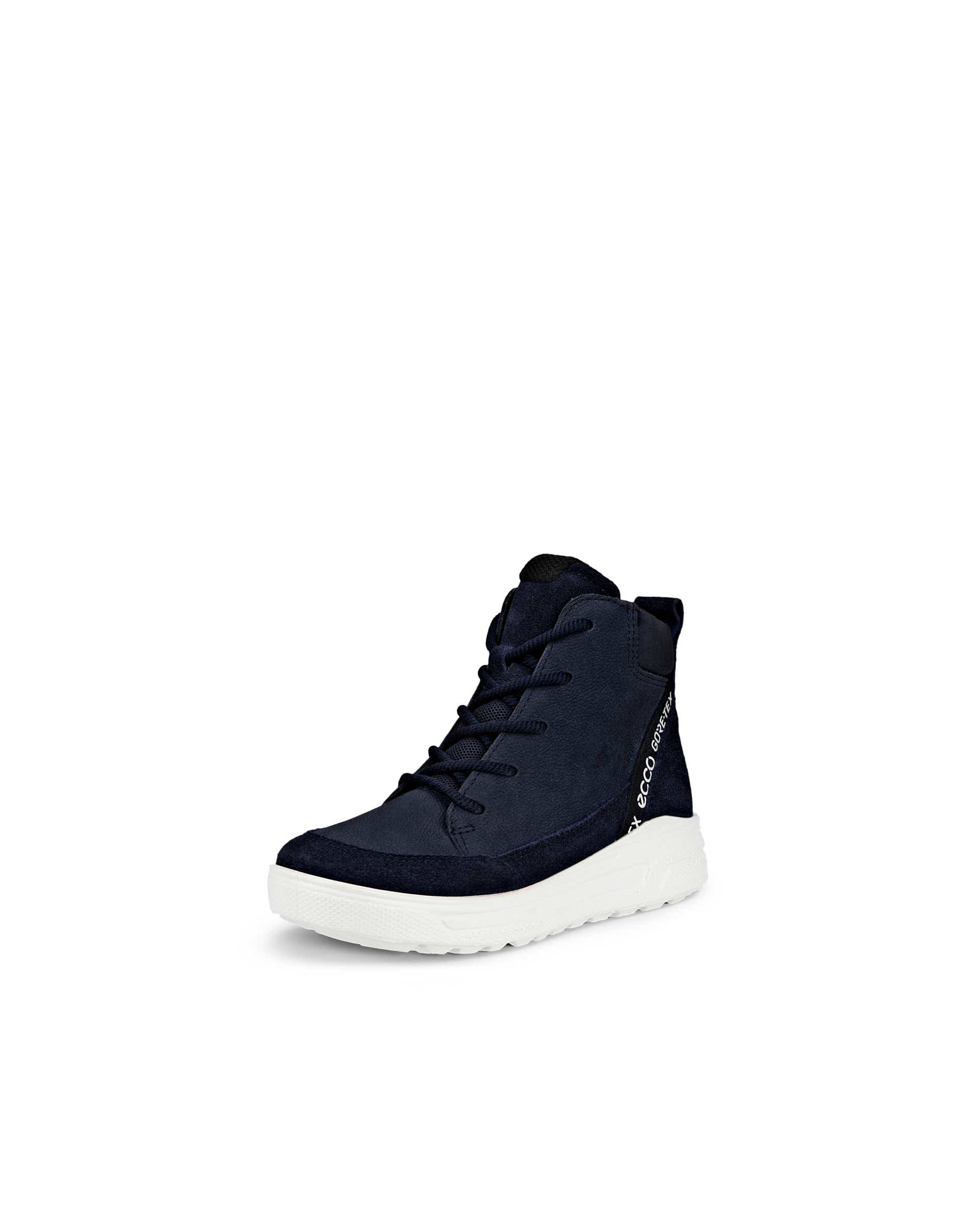 ECCO® Urban Snowboarder dječje zimske čizme od nubuka Gore-Tex - Plava - Main