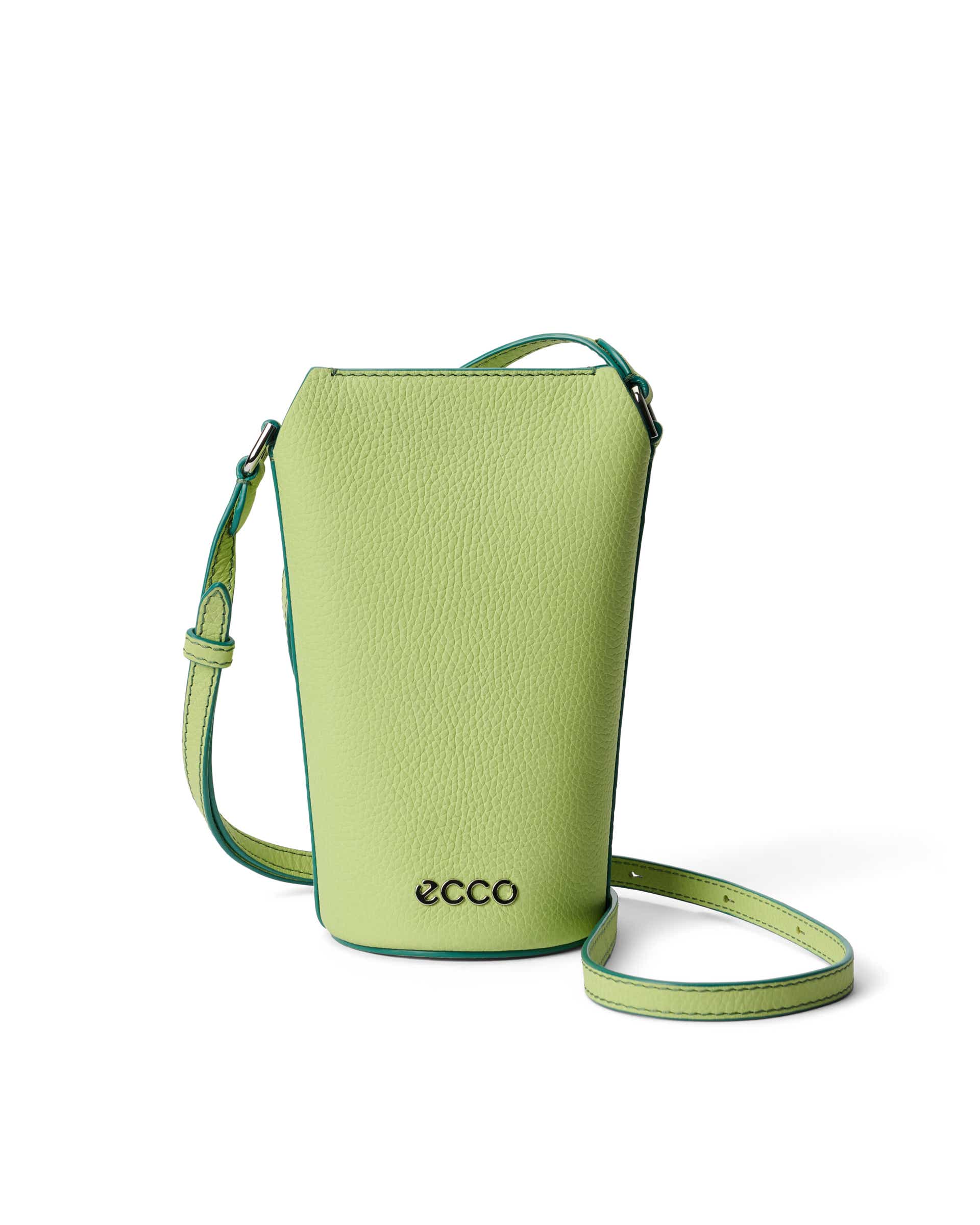 ECCO® Pot Leather Crossbody Bag - Green - Main