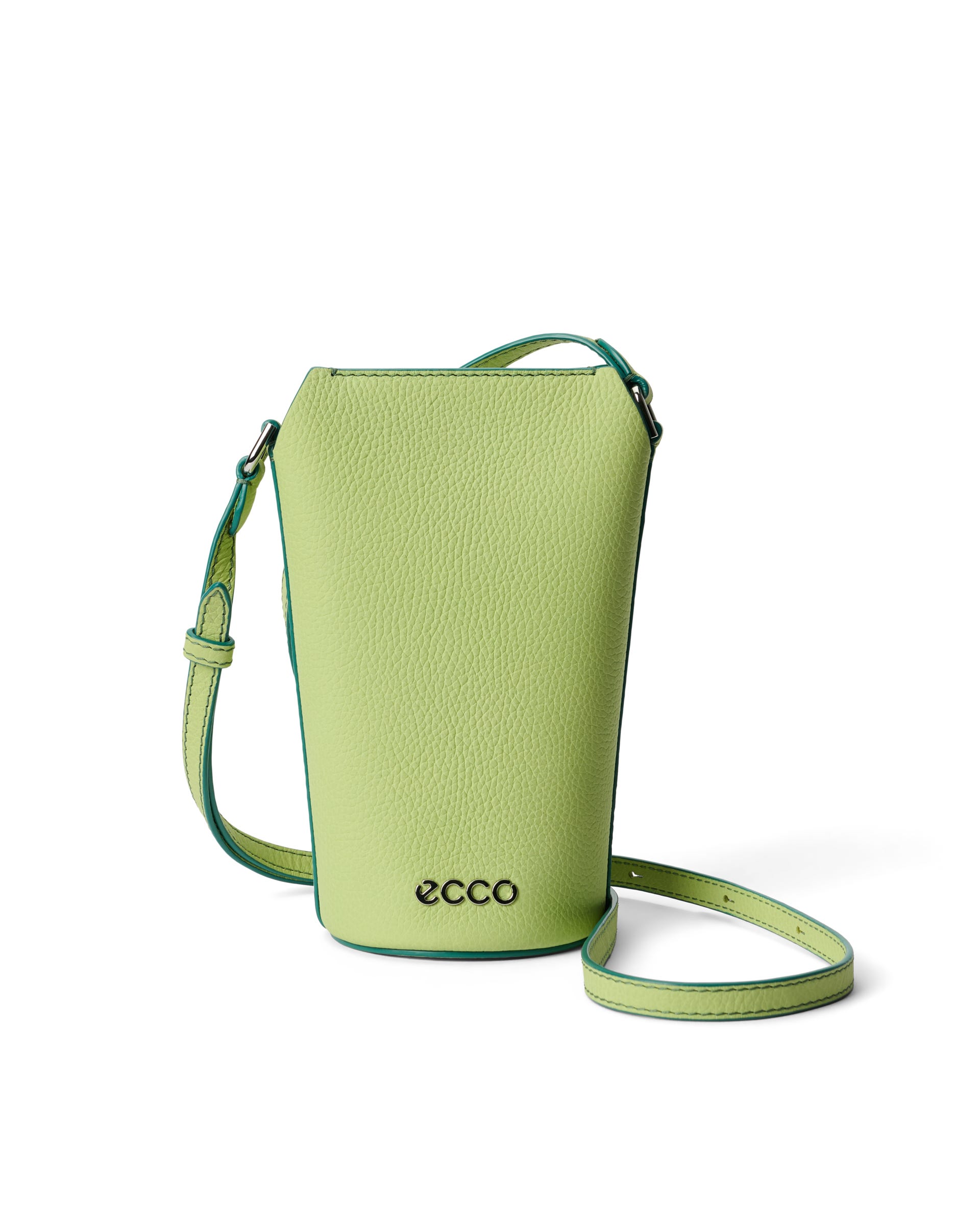 ECCO® Pot Leather Crossbody Bag - Green - Main