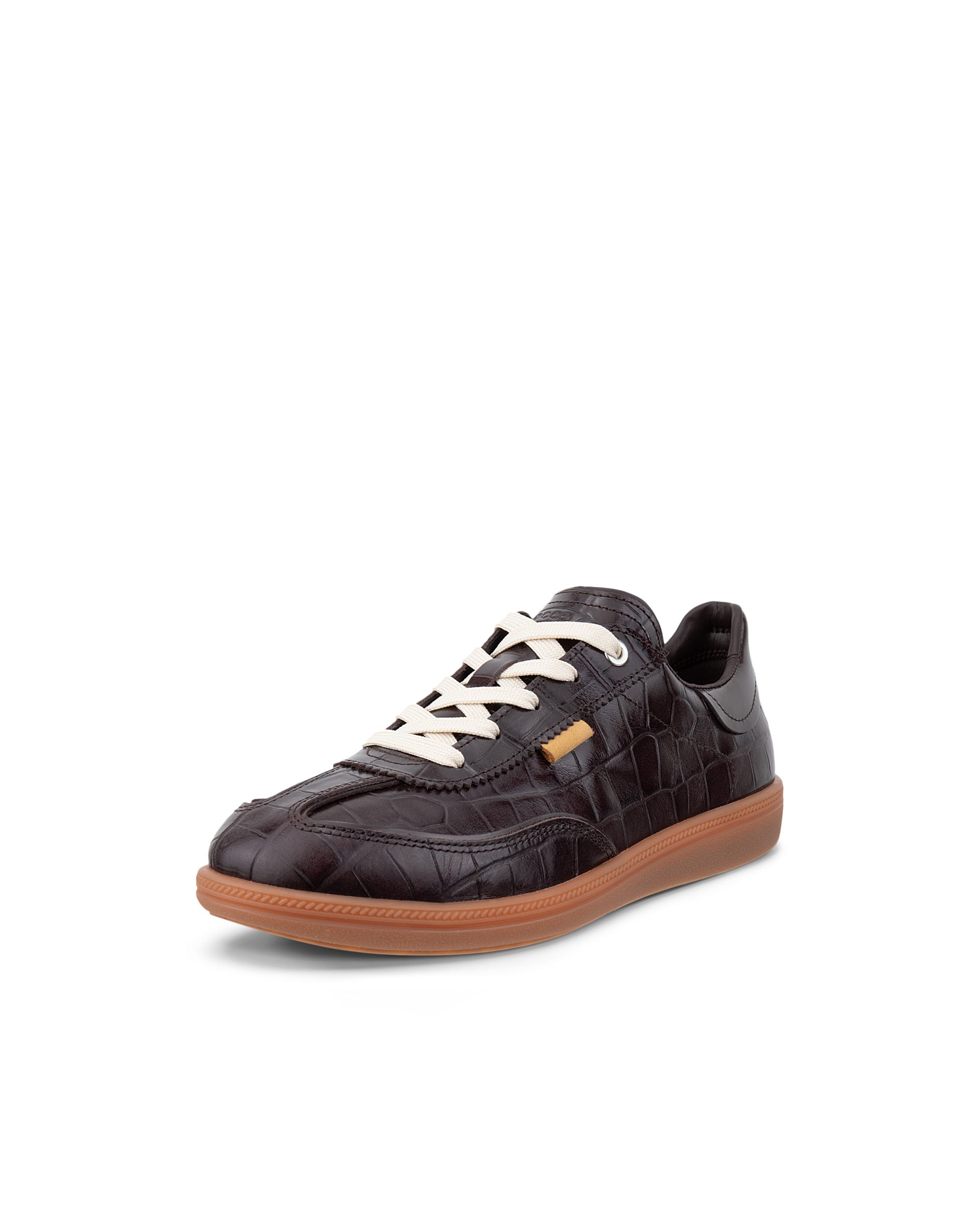 Women's ECCO® SOFT 11 Leather Trainer - Purple - Main