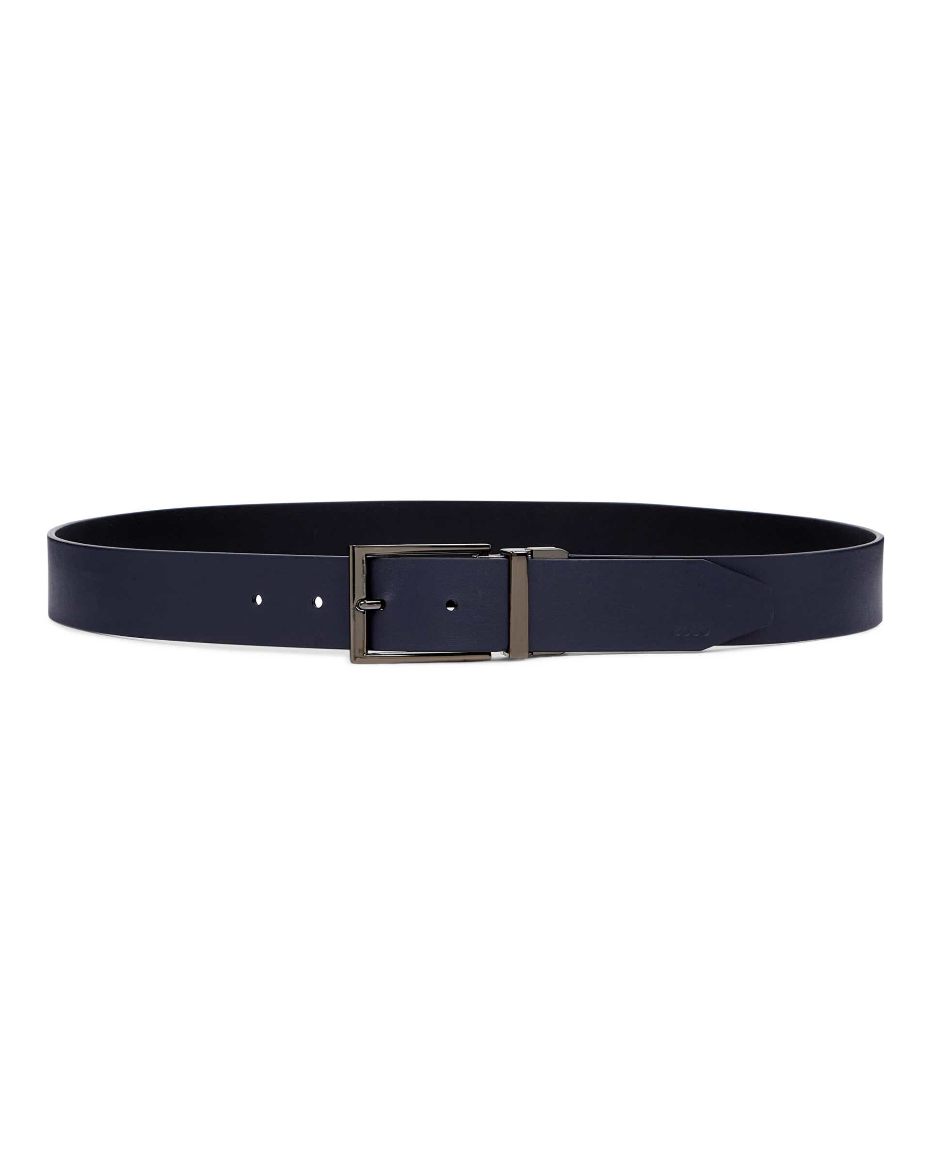 ECCO Belts Casual メンズ レザーベルト | ブルー