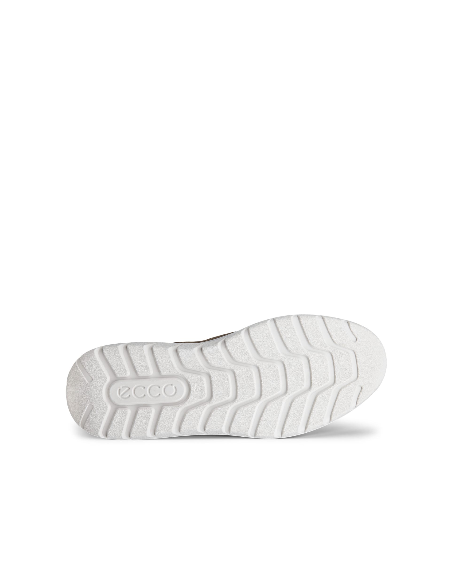 Men's ECCO® CITY STRIDE Nubuck Slip-On Trainer - Brown - Outside