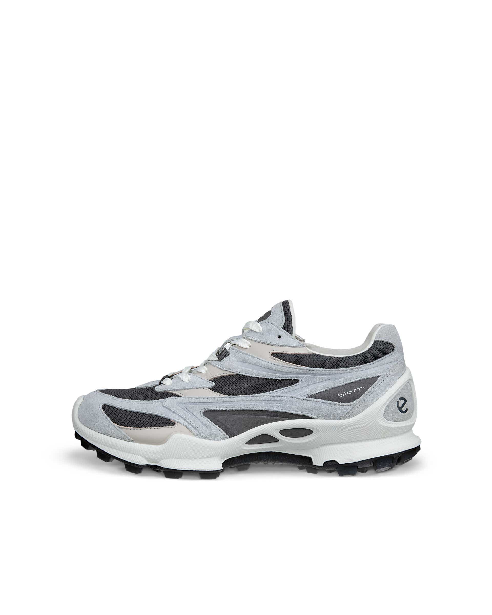 ECCO BIOM C-TRAIL Men メンズ レザースニーカー | グレー ECCO BIOM C-TRAIL Men メンズ レザースニーカー | グレー