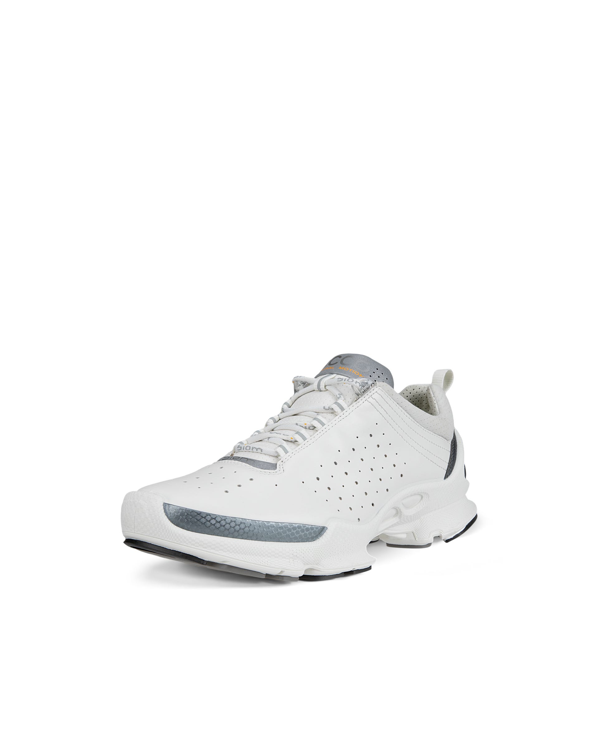 Women's ECCO® Biom C Low Leather Outdoor Sneaker - White - Main