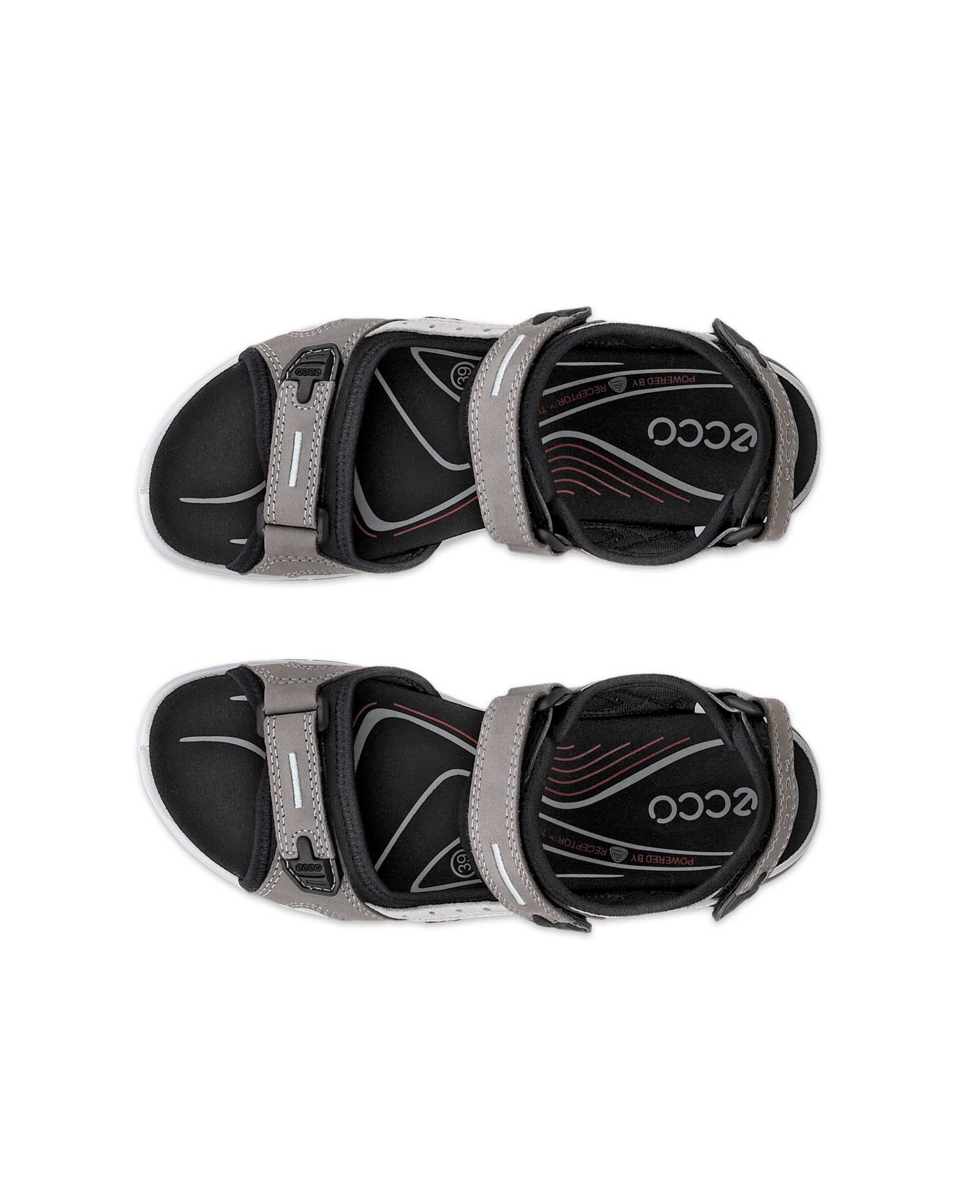 Dámské nubukové outdoorové sandály ECCO® OFFROAD - Šedá - Top left pair