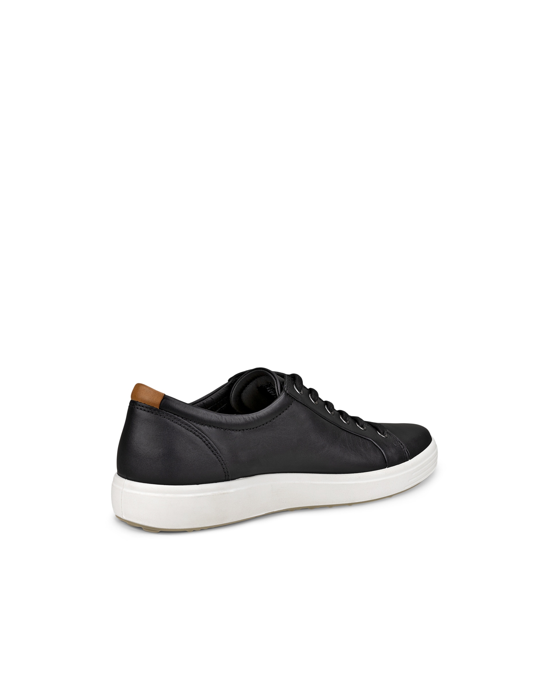 Pánské kožené tenisky ECCO® Soft 7 - Černá - Back