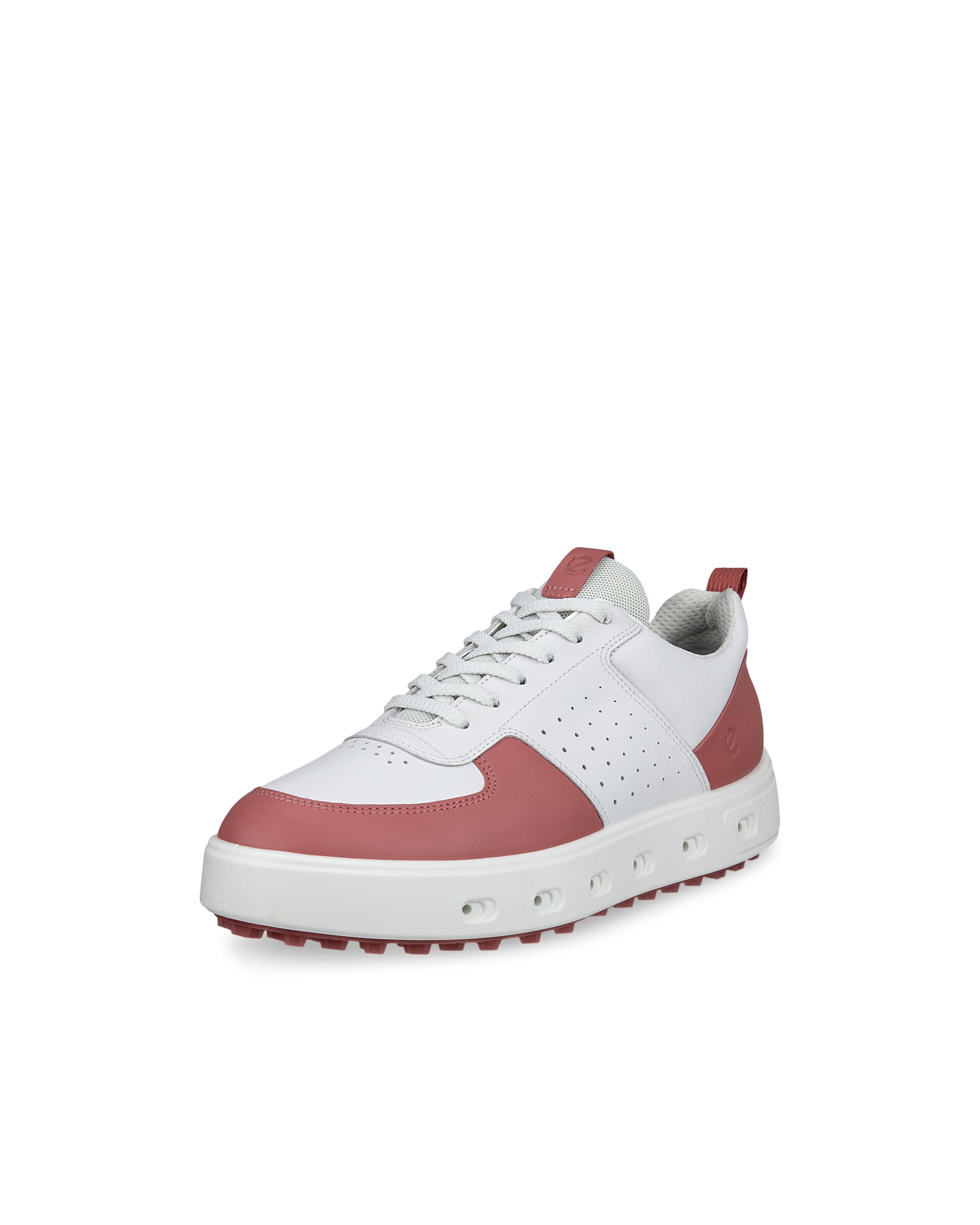 ECCO Golf Street 720 ウィメンズ レザーGore-Texゴルフシューズ - ホワイト - Main