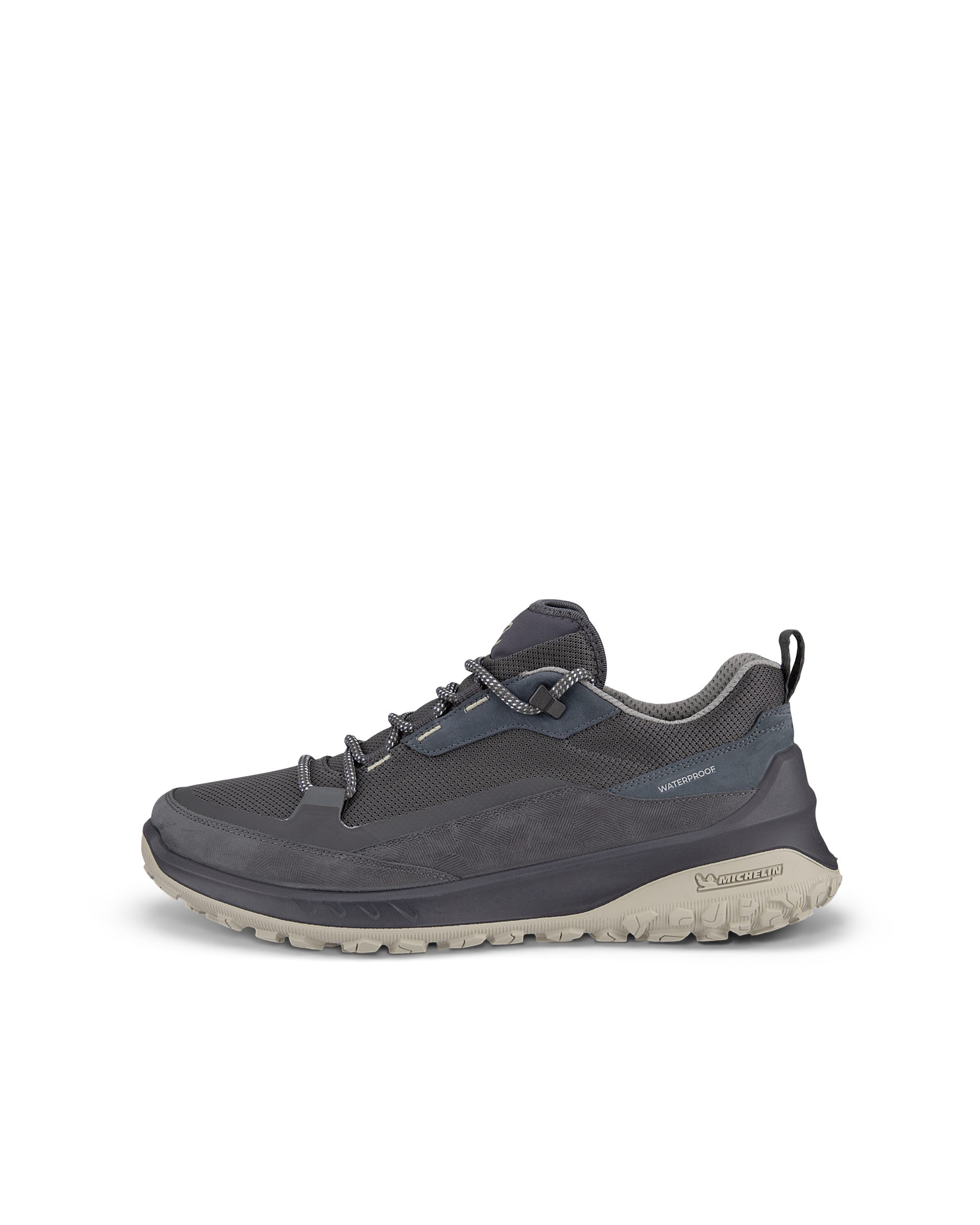 ECCO ULT-TRN Low ウィメンズ ヌバックウォータープルーフスニーカー - グレー - Outside