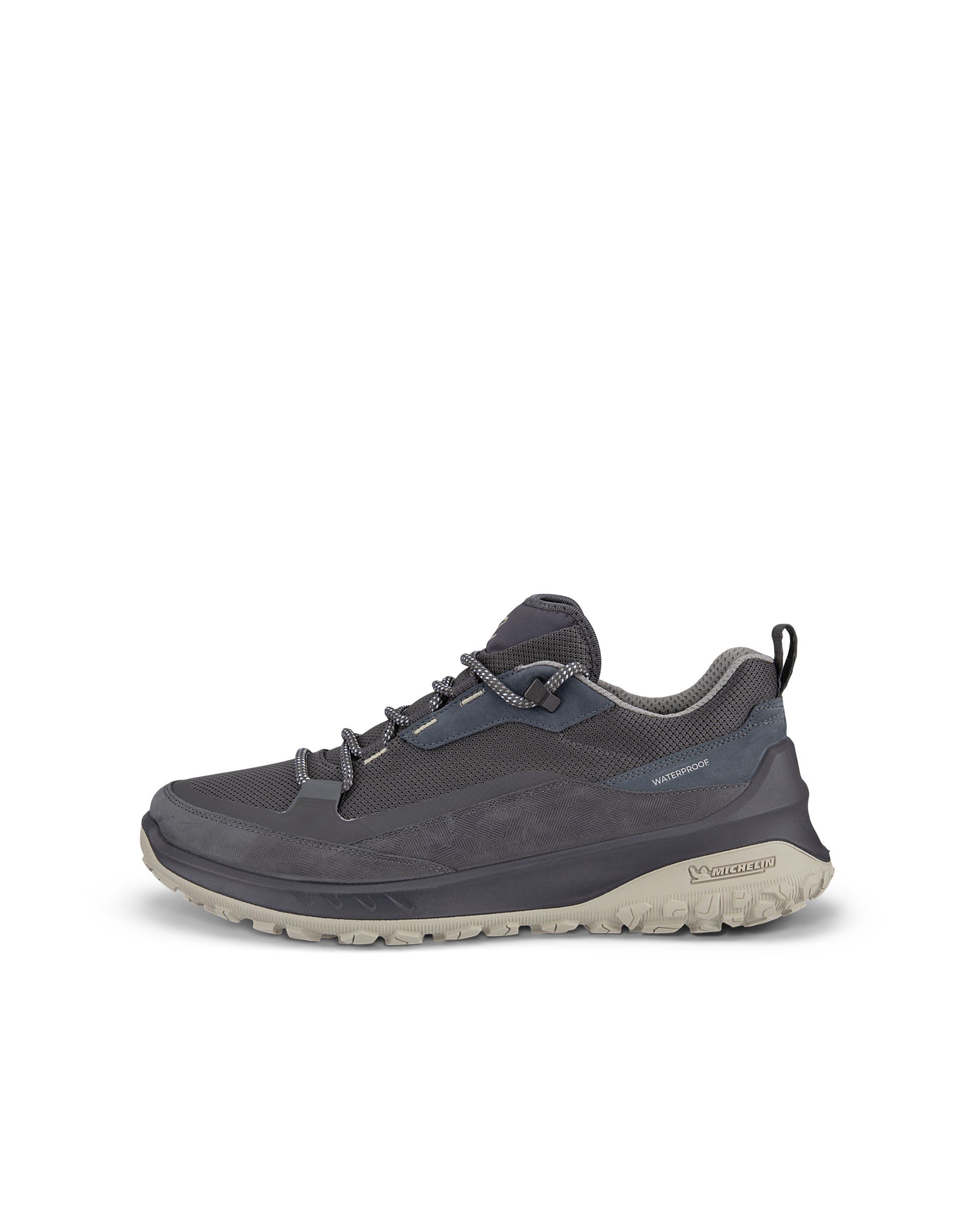 ECCO ULT-TRN Low ウィメンズ ヌバックウォータープルーフスニーカー - グレー - Outside