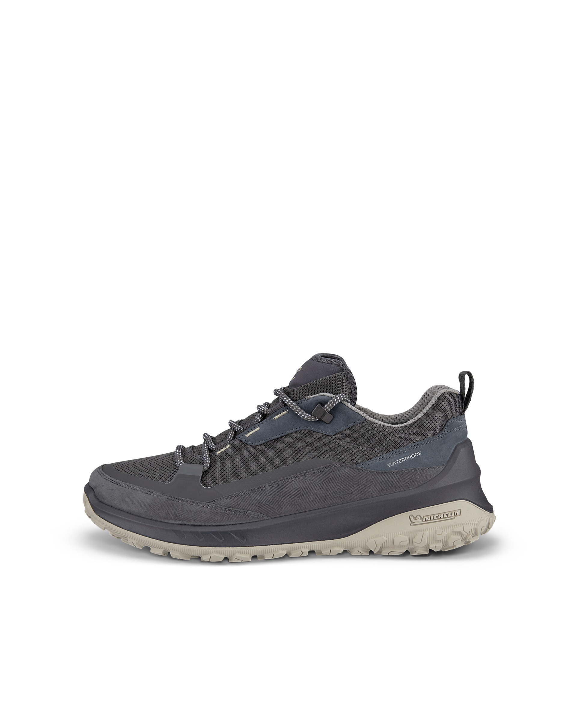ECCO ULT-TRN Low ウィメンズ ヌバックウォータープルーフハイキングシューズ - グレー - Outside