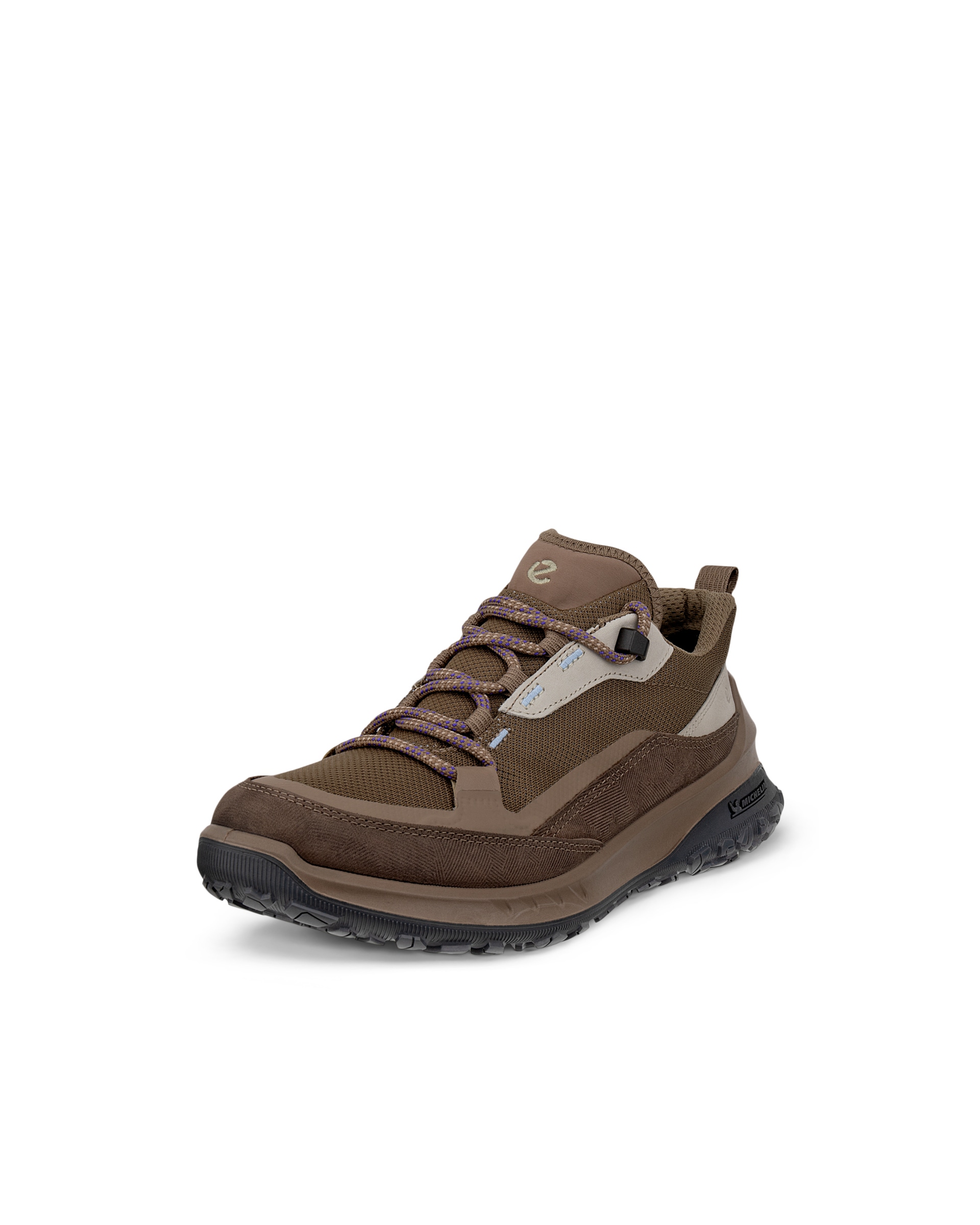 Zapatillas de senderismo de nobuk impermeables ECCO® ULT-TRN Low para mujer - Marrón - Main