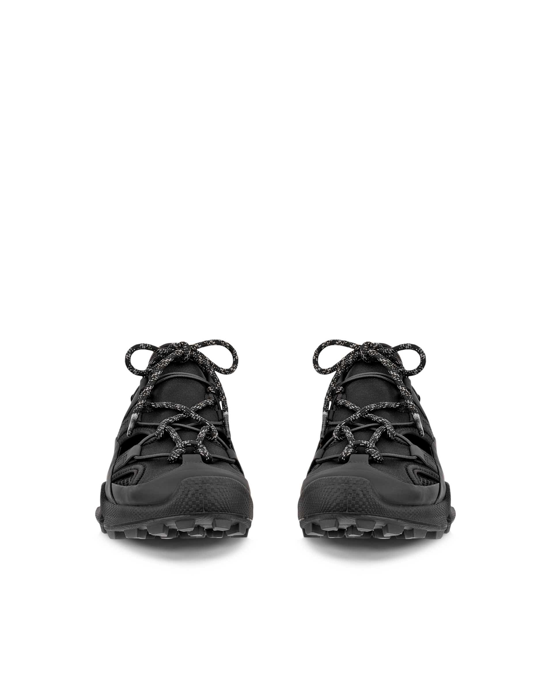 ECCO® BIOM C-Trail baskets de plein air en daim pour femme - Noir - Front pair