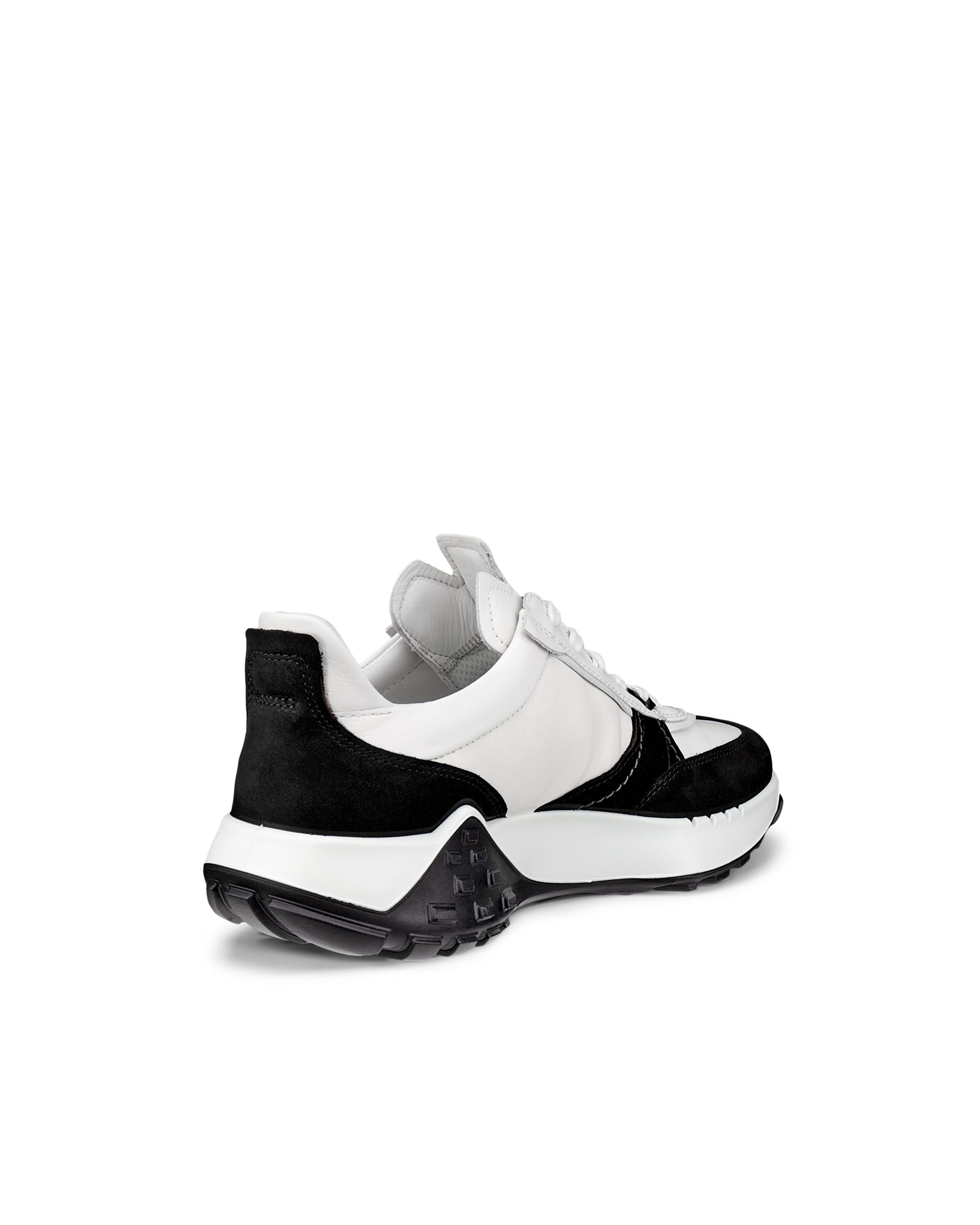 ECCO® Retro Sneaker baskets en cuir pour homme - Multicolore - Back