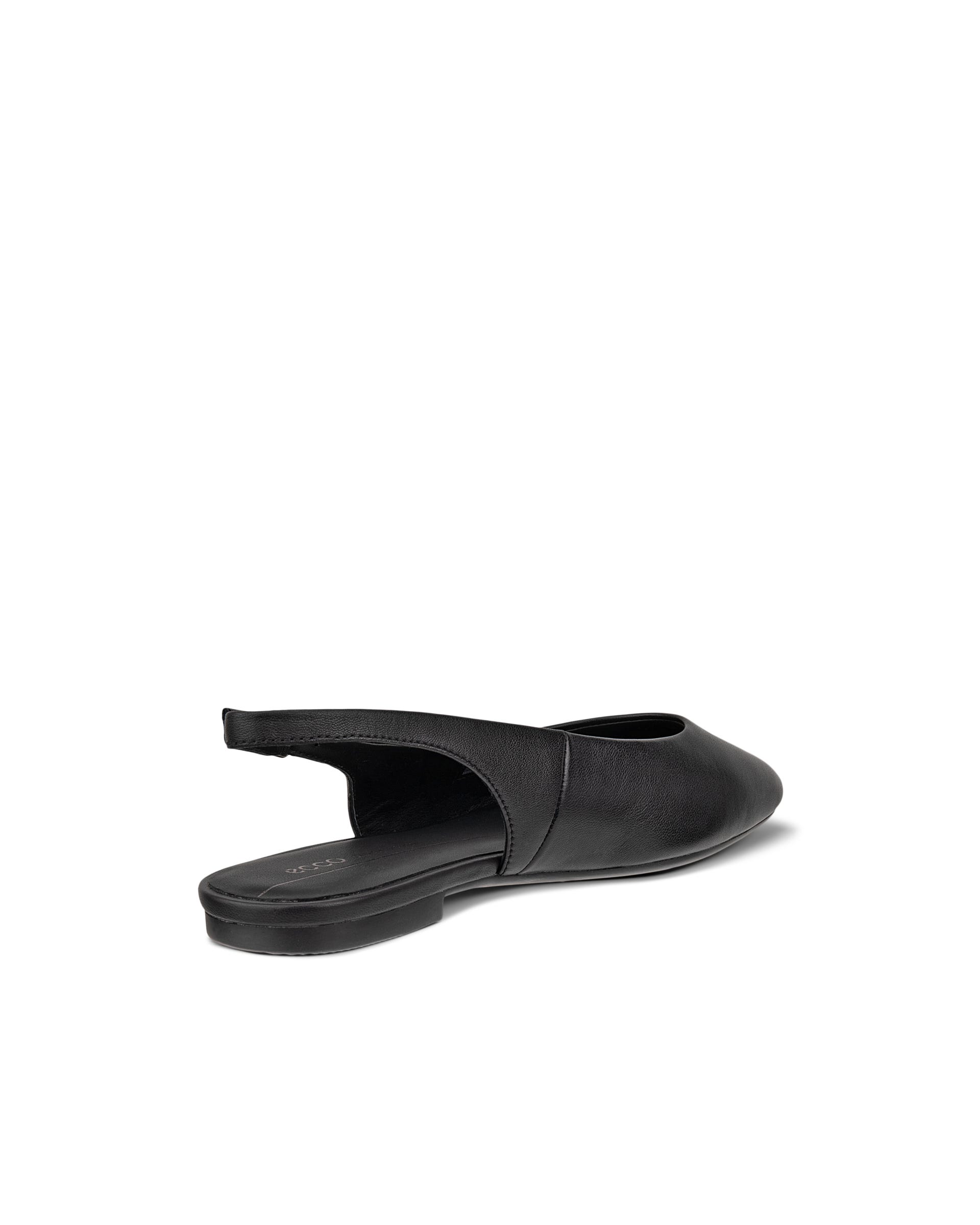 ECCO MARGOT SLING BACK FLAT - Black - Outside